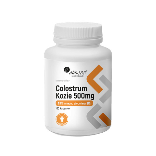 Aliness Colostrum Kozie 500mg - 100caps.