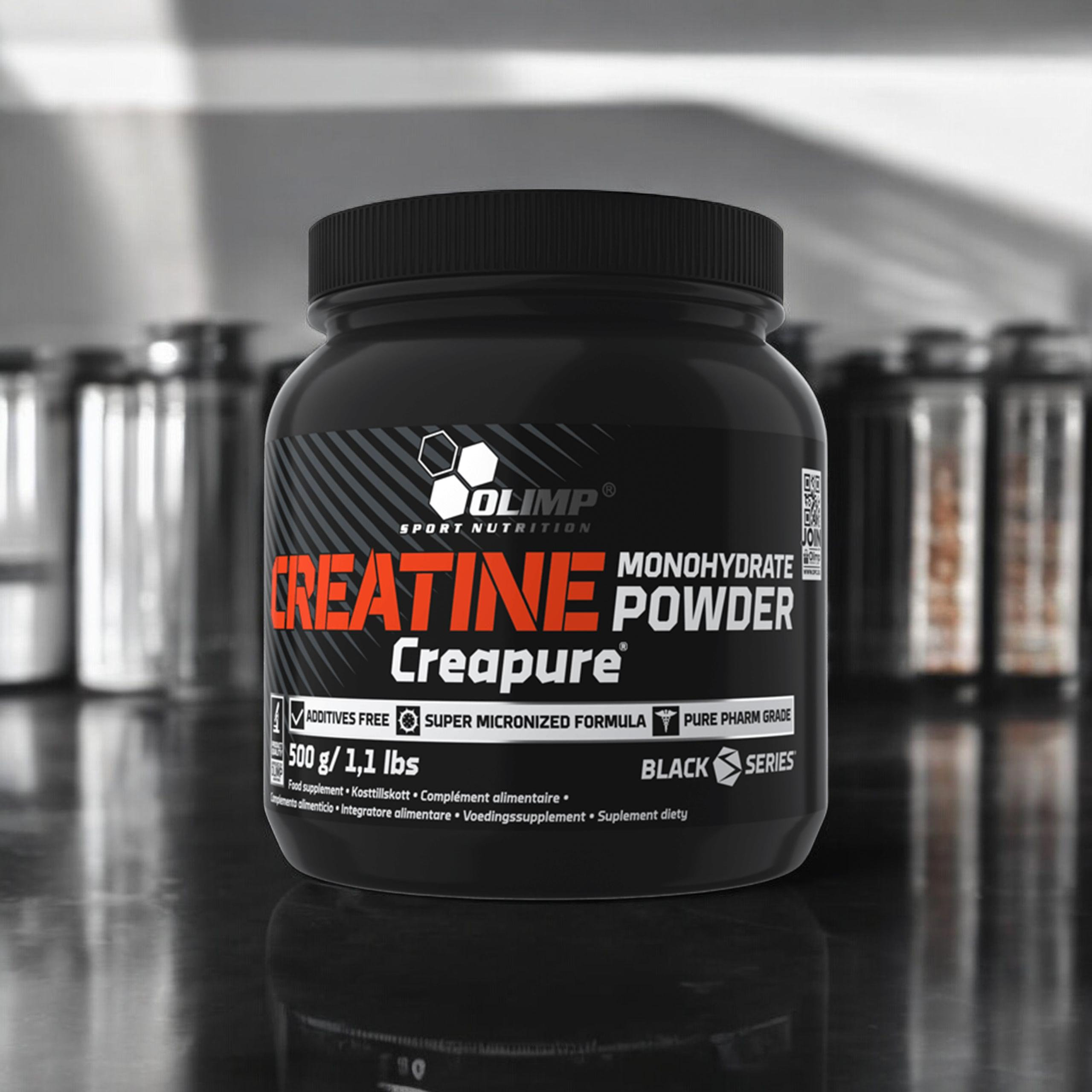 OLIMP Creatine Monohydrate Powder (Creapure®) - 3x 500g