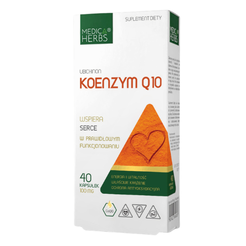 MEDICA HERBS - Koenzym Q10 100mg - 2x 40caps.