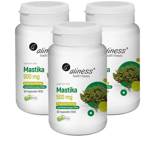 Aliness Mastika 500mg - 3x 60vcaps.