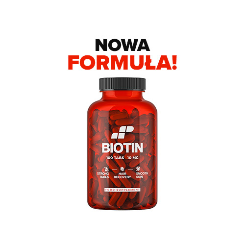 3x MP NUTRITION Biotin 10mg - 100tabs - Biotyna