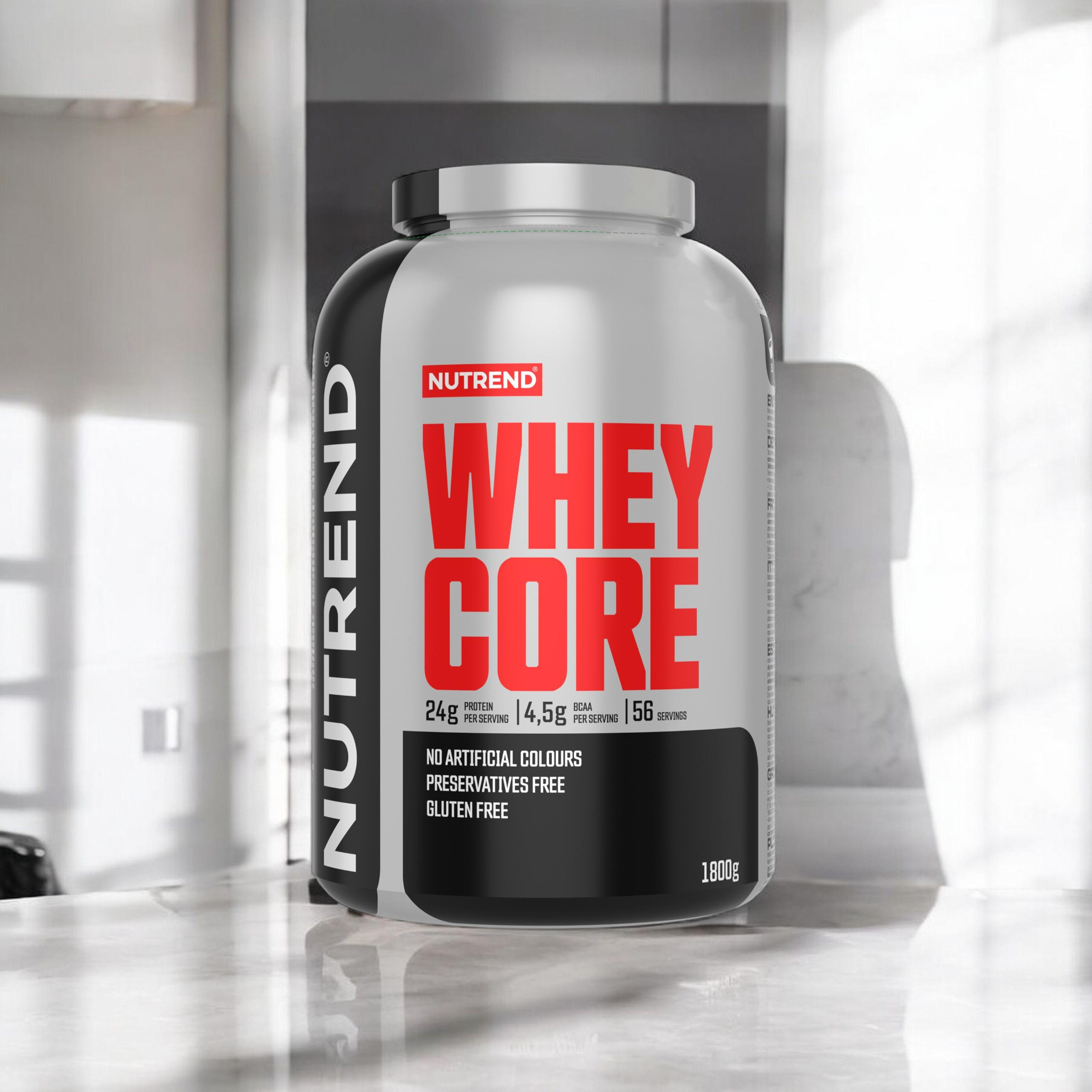 NUTREND Whey Core - 3x 1800g - Cookies