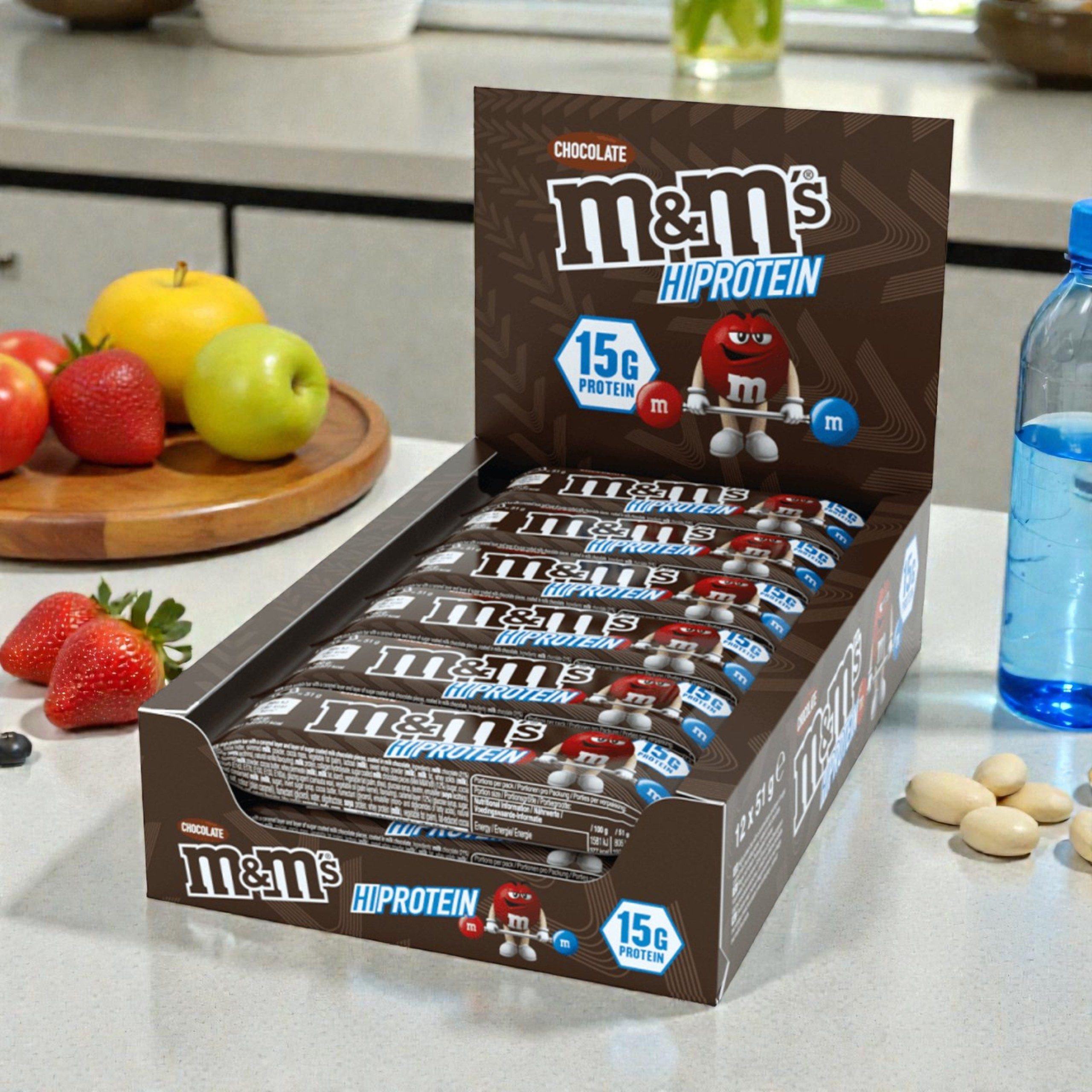 Mars - M&M's HIProtein Bar - 12x 51g - WYPRZEDAŻ - 07-10