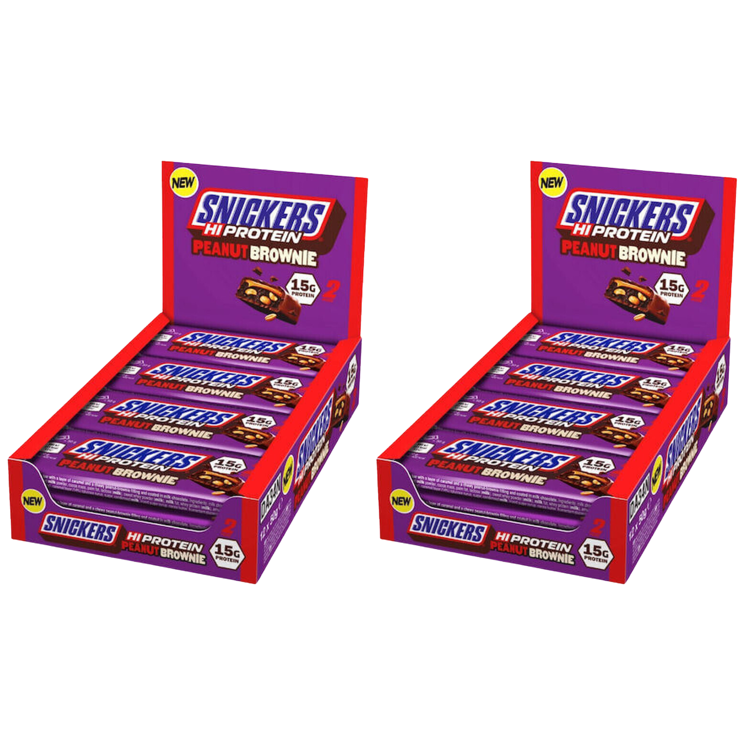 Mars - Baton Snickers HIProtein Bar - 12x 2x 50g