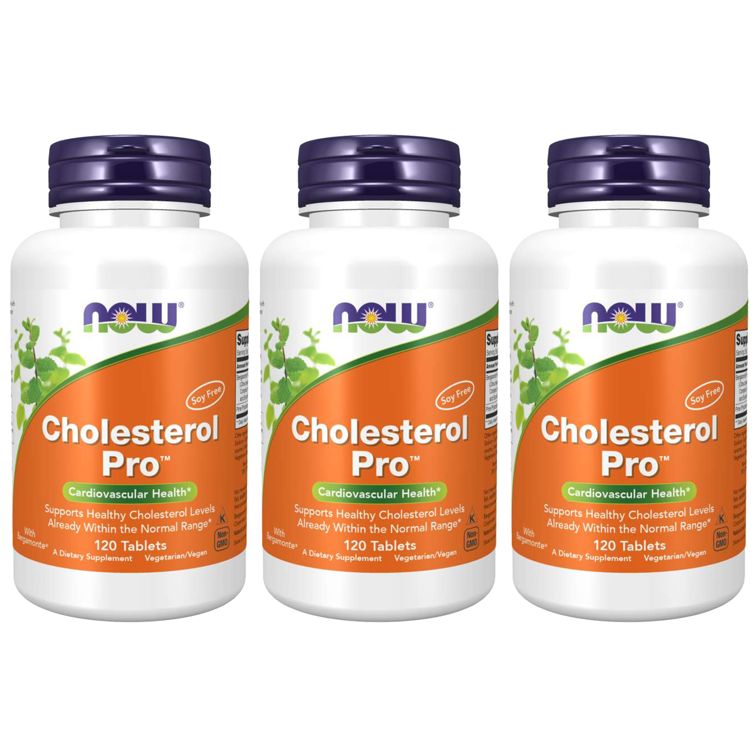 NOW Cholesterol Pro - 3x 120tabs.