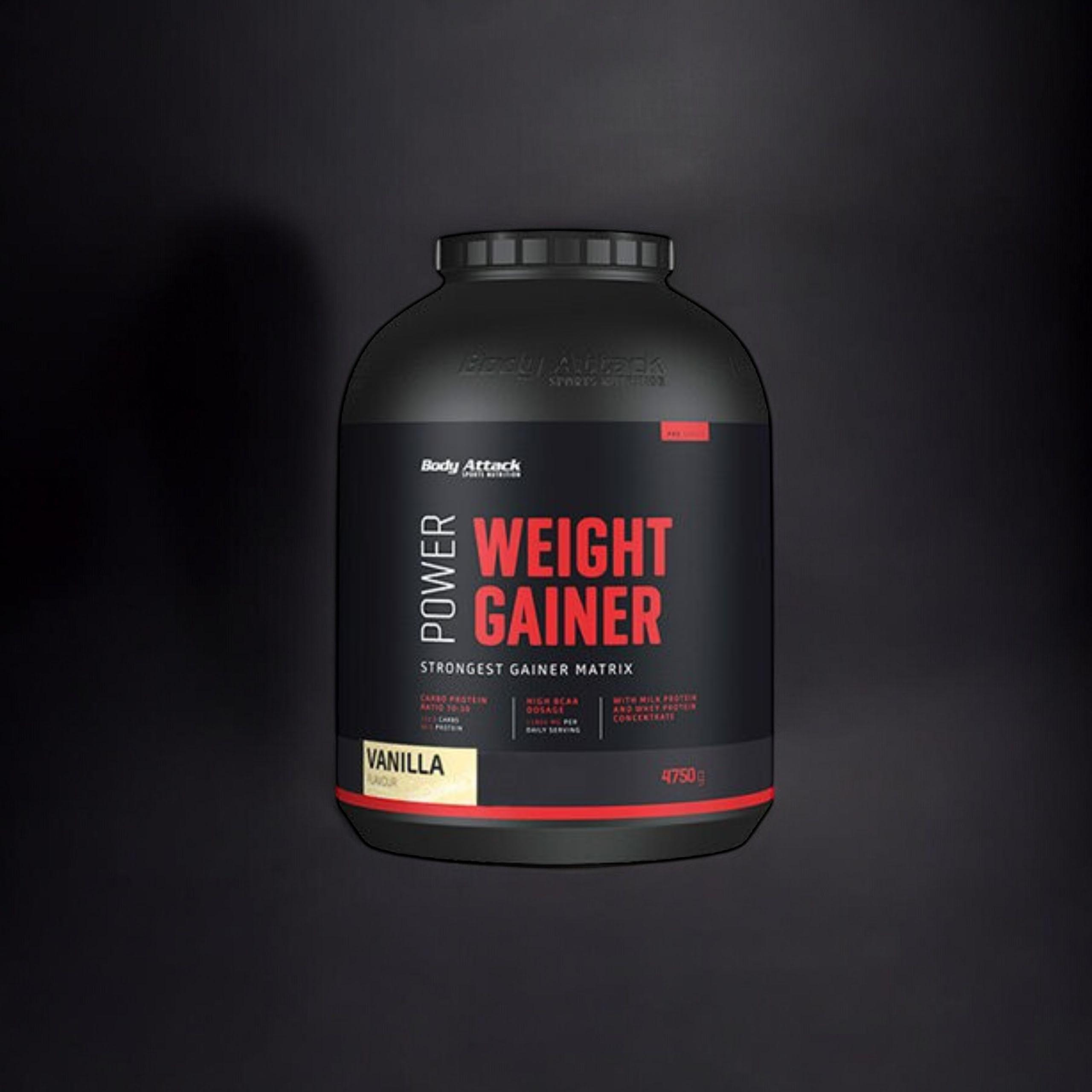 BODY ATTACK Power Weight Gainer - 3x 4750g