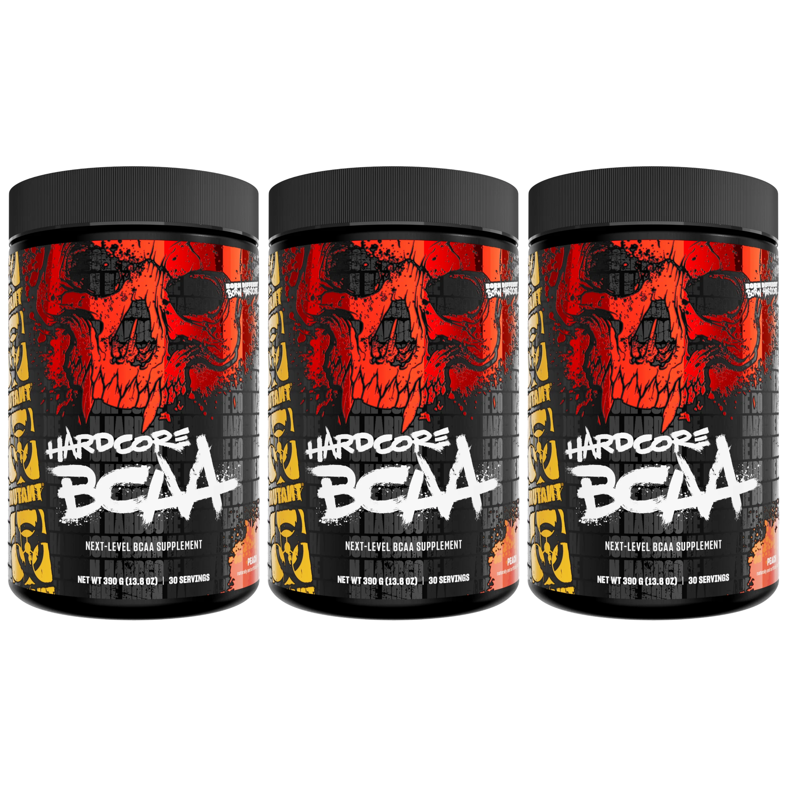 MUTANT - Hardcore BCAA - 3x 390g - Peach