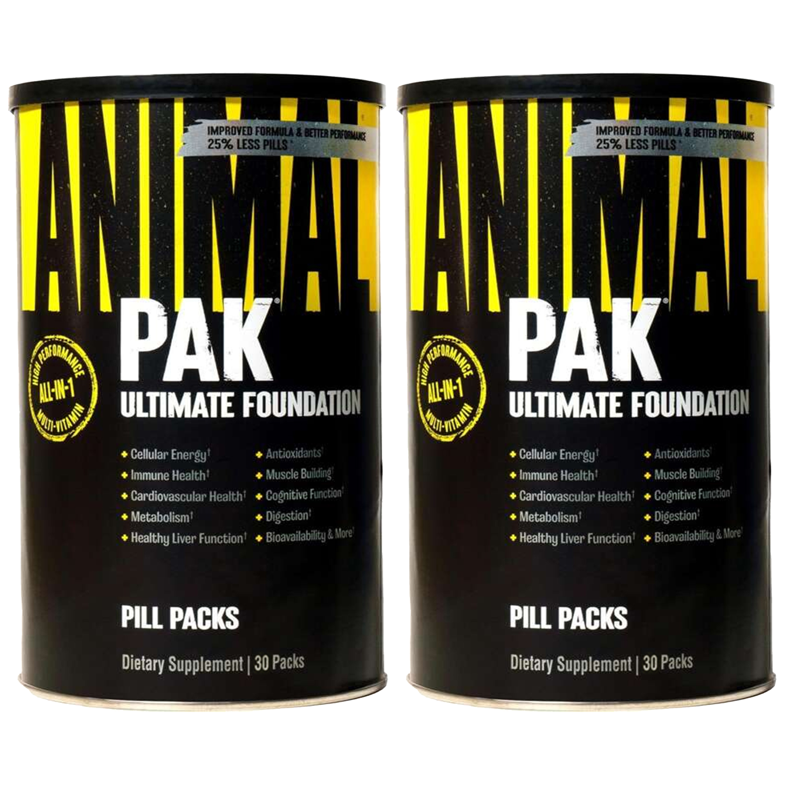 UNIVERSAL Animal Pak - 2x 30pack