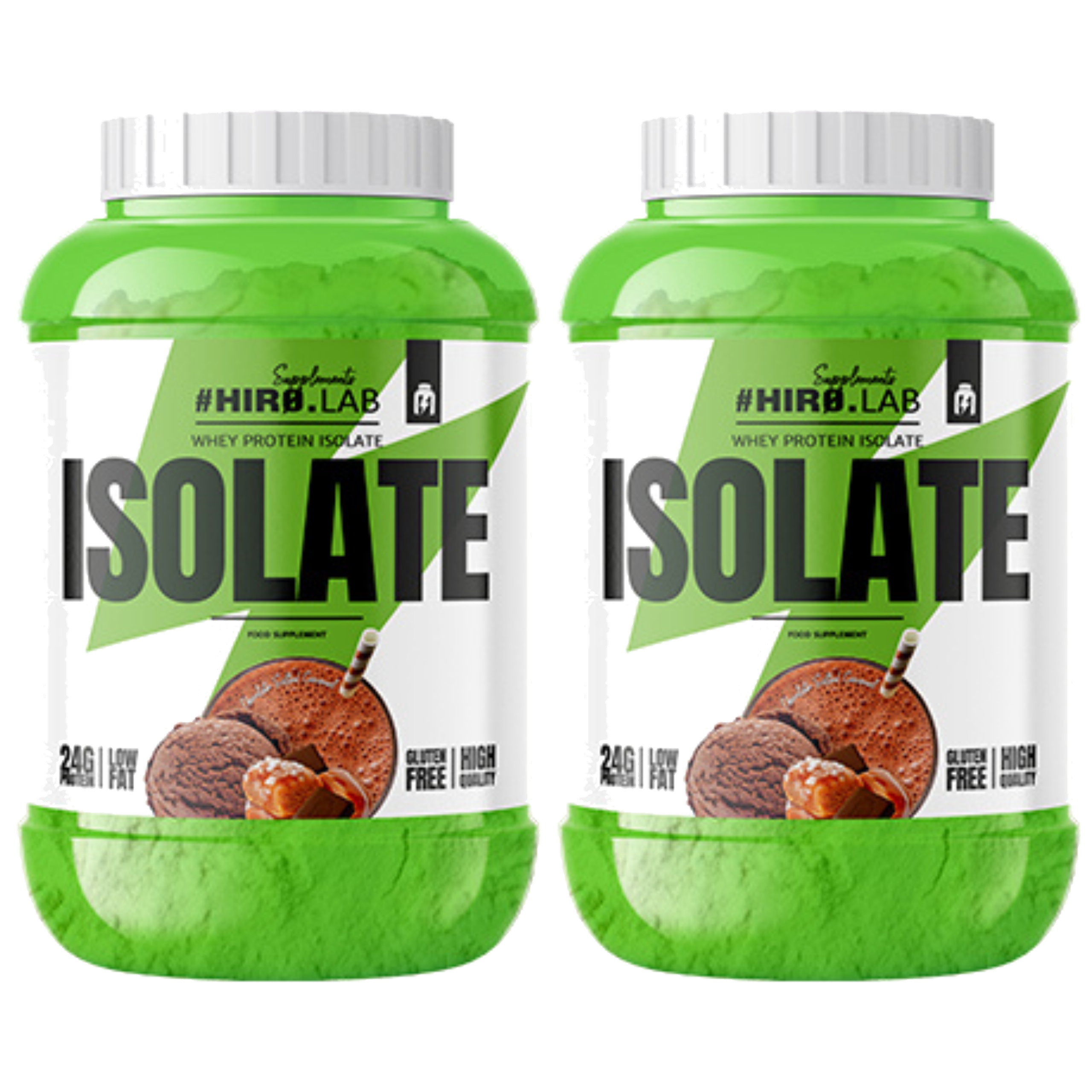 HIRO.LAB Whey Protein Isolate - 2x 1800g