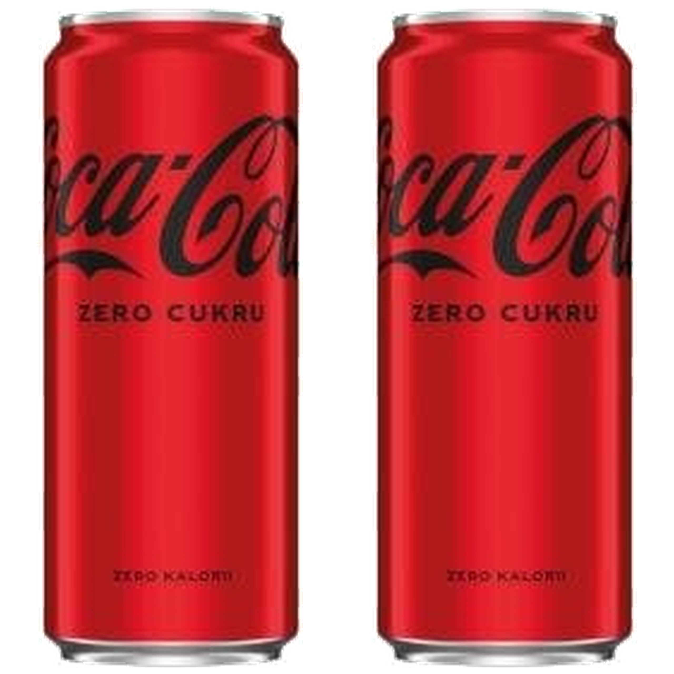 NAPOJE - Coca-Cola Zero Cukru - 2x 330ml