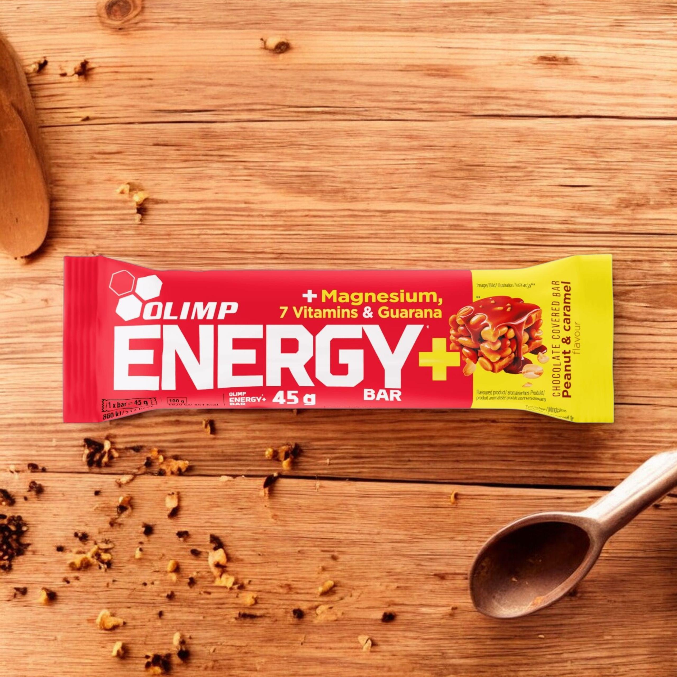 OLIMP - Energy+ Bar - 20x 45g - Peanut Caramel