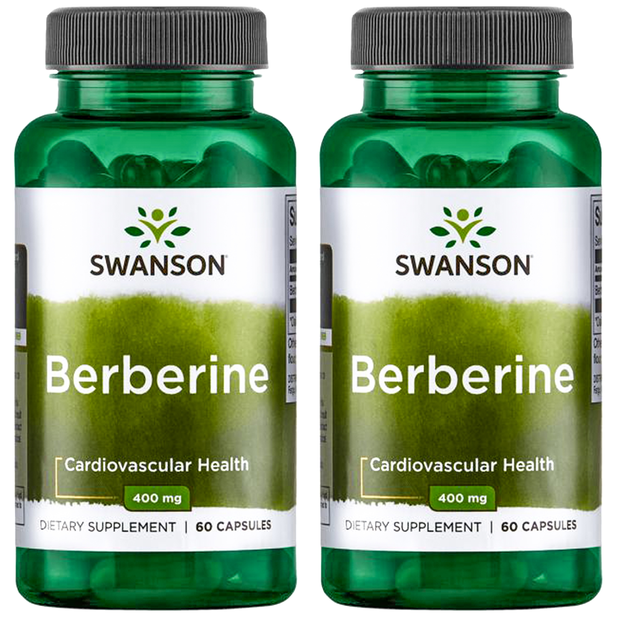 SWANSON Berberine 400mg - 2x 60caps.