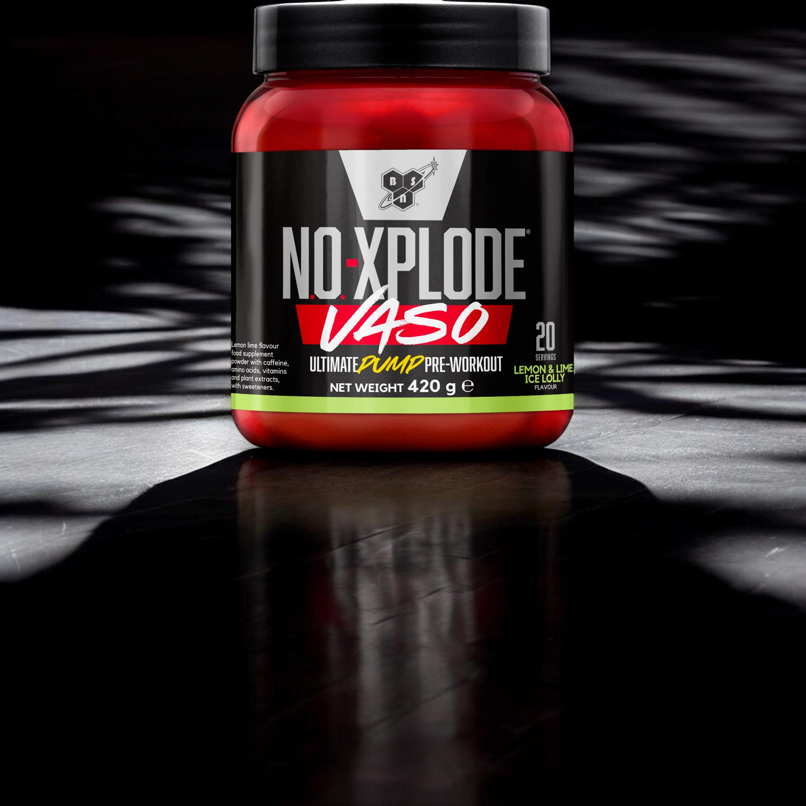 BSN N.O. Xplode Vaso - 3x 420g