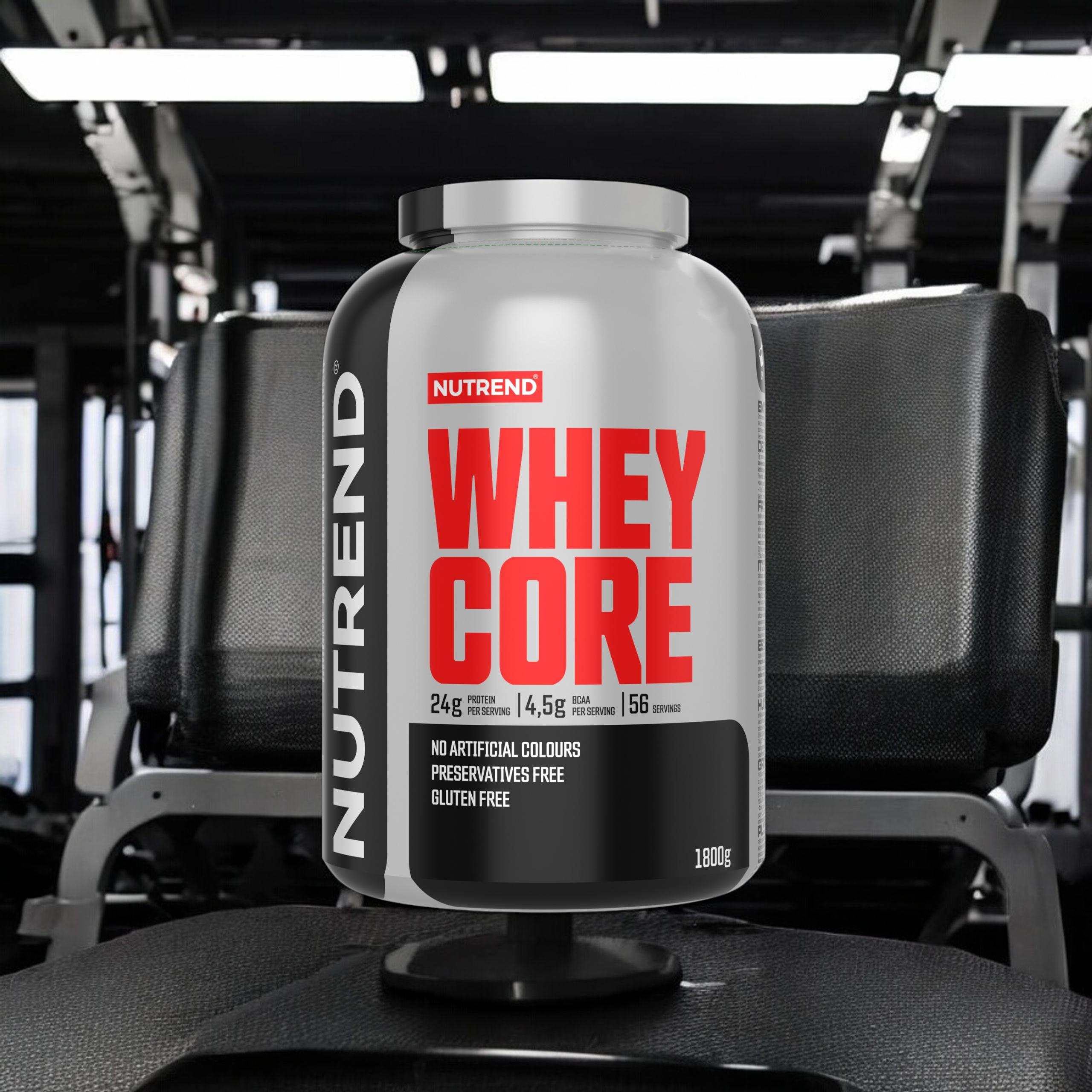 NUTREND Whey Core - 3x 1800g - Chocolate + Cocoa