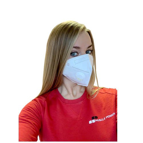 MP GENERATION Maseczka ochronna FFP2 KN95 - Maseczka Ochronna Wielokrotnego Użytku z filtrem - 5 sztuk