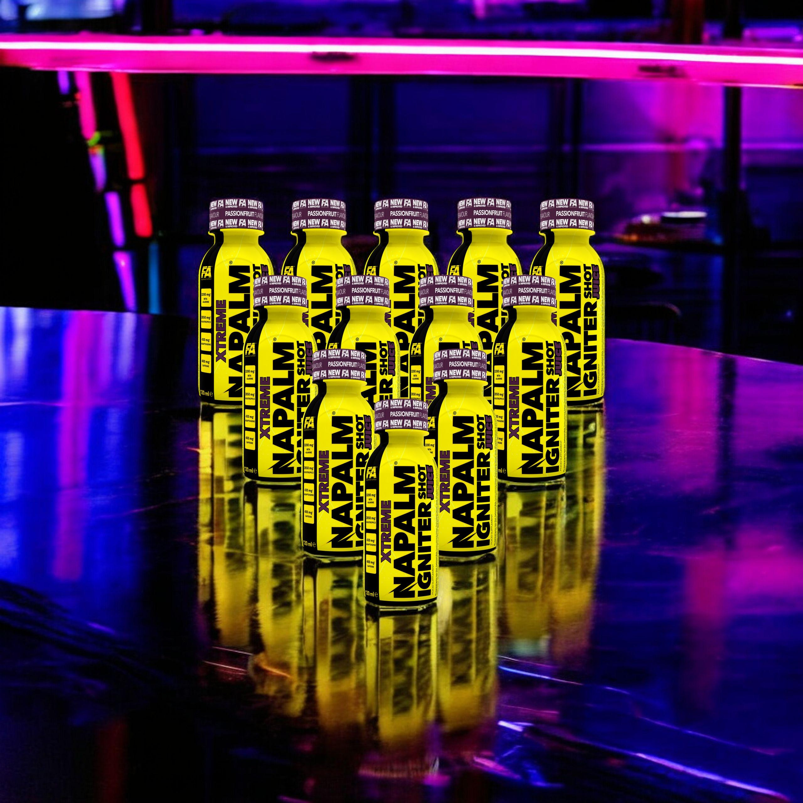 FITNESS AUTHORITY - Napalm Igniter Juice Shot - 12x 120ml 