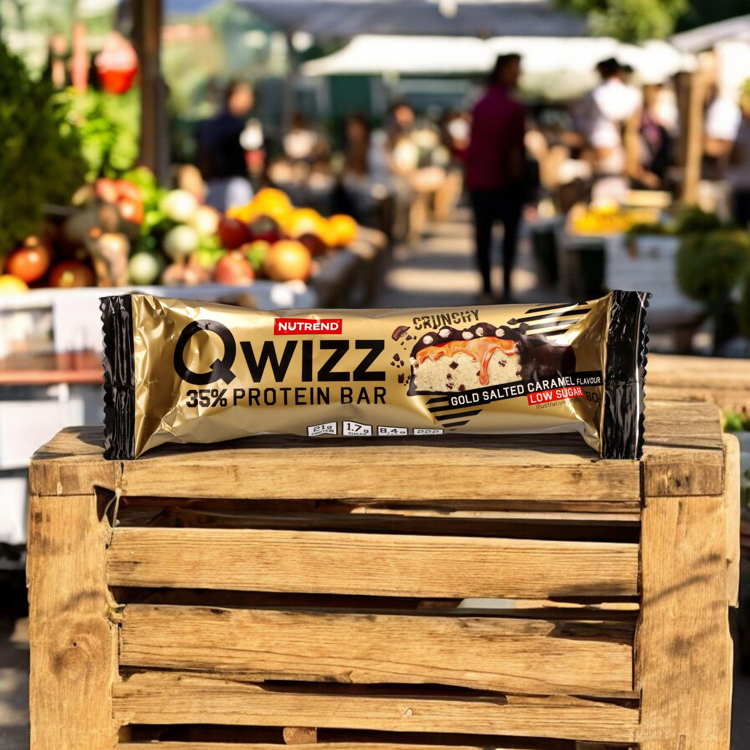 NUTREND Baton QWIZZ Protein Bar - 2x 60g