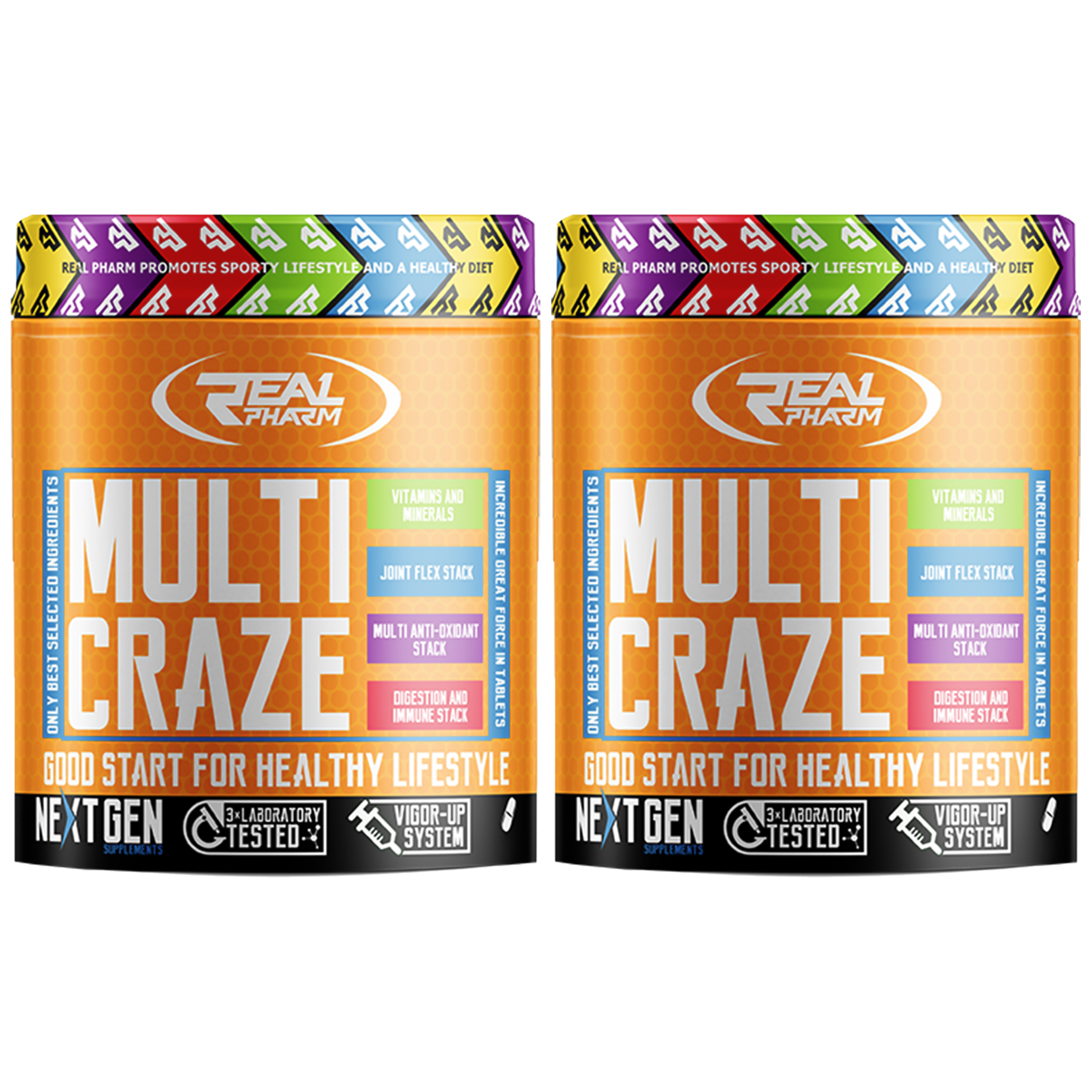 REAL PHARM Multi Craze - 2x 270tabs