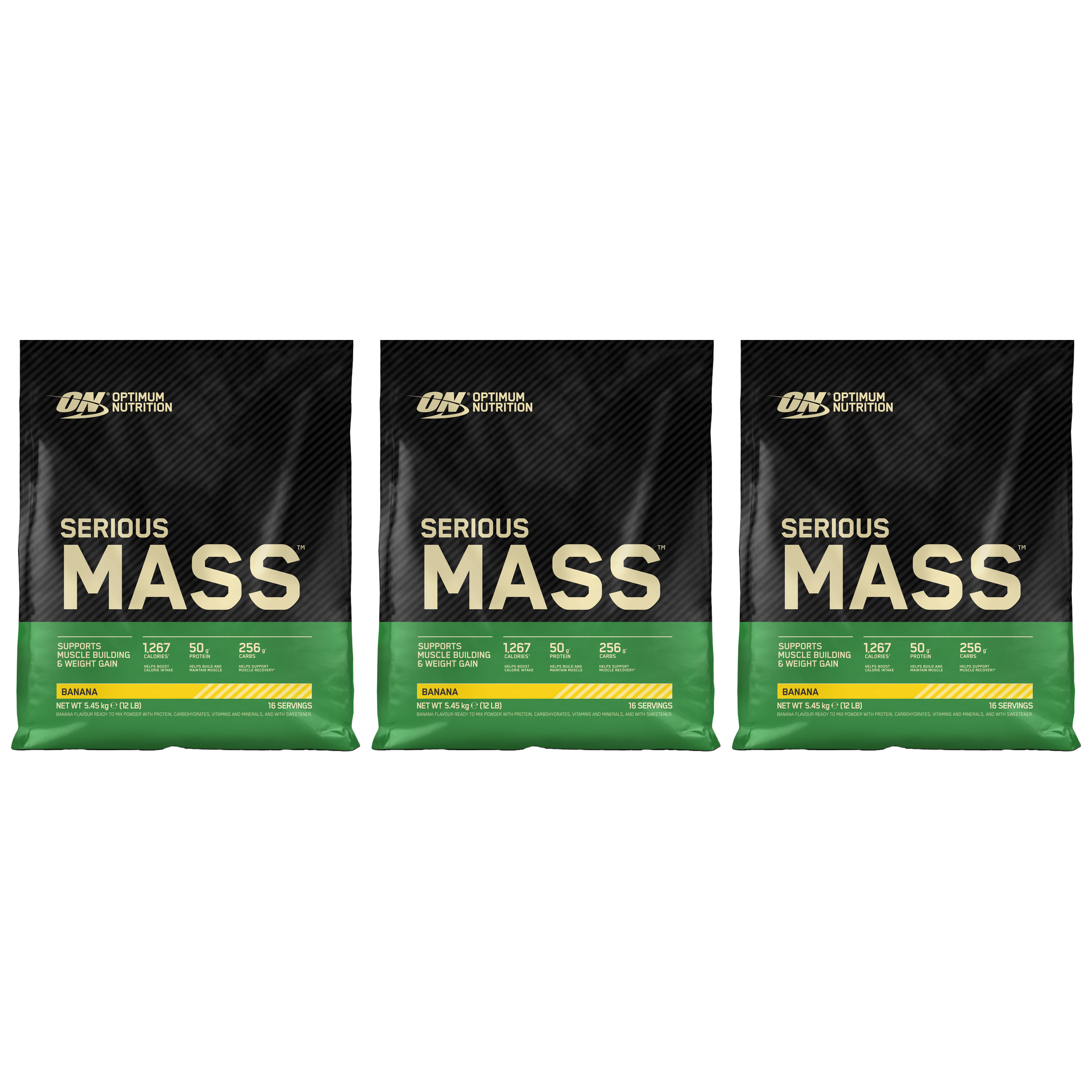 OPTIMUM NUTRITION Serious Mass - 3x 5450g