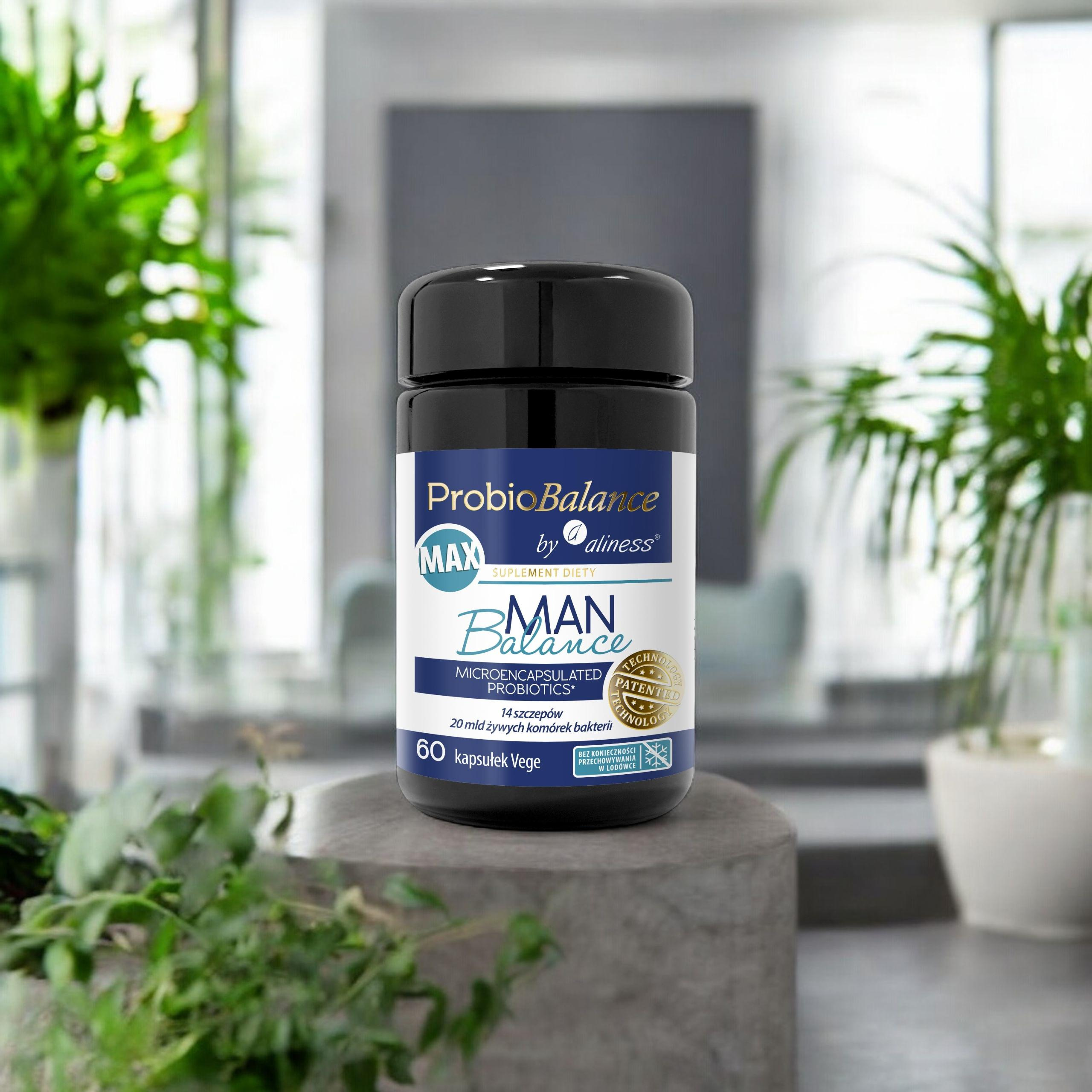 ALINESS - ProbioBalance Max Man Balance 20 mld. - 2x 60vcaps.