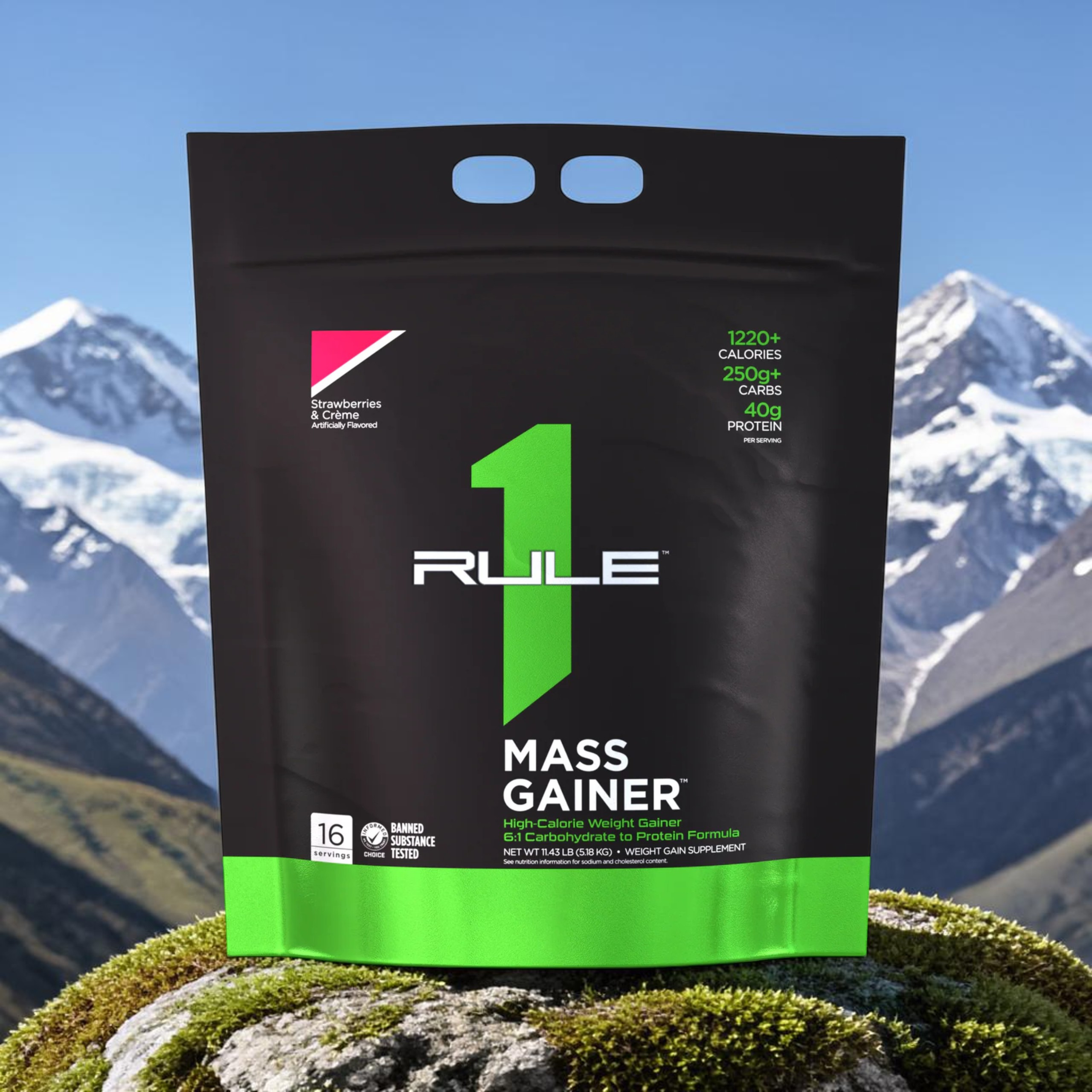 RULE1 - R1 Mass Gainer - 3x 5180g