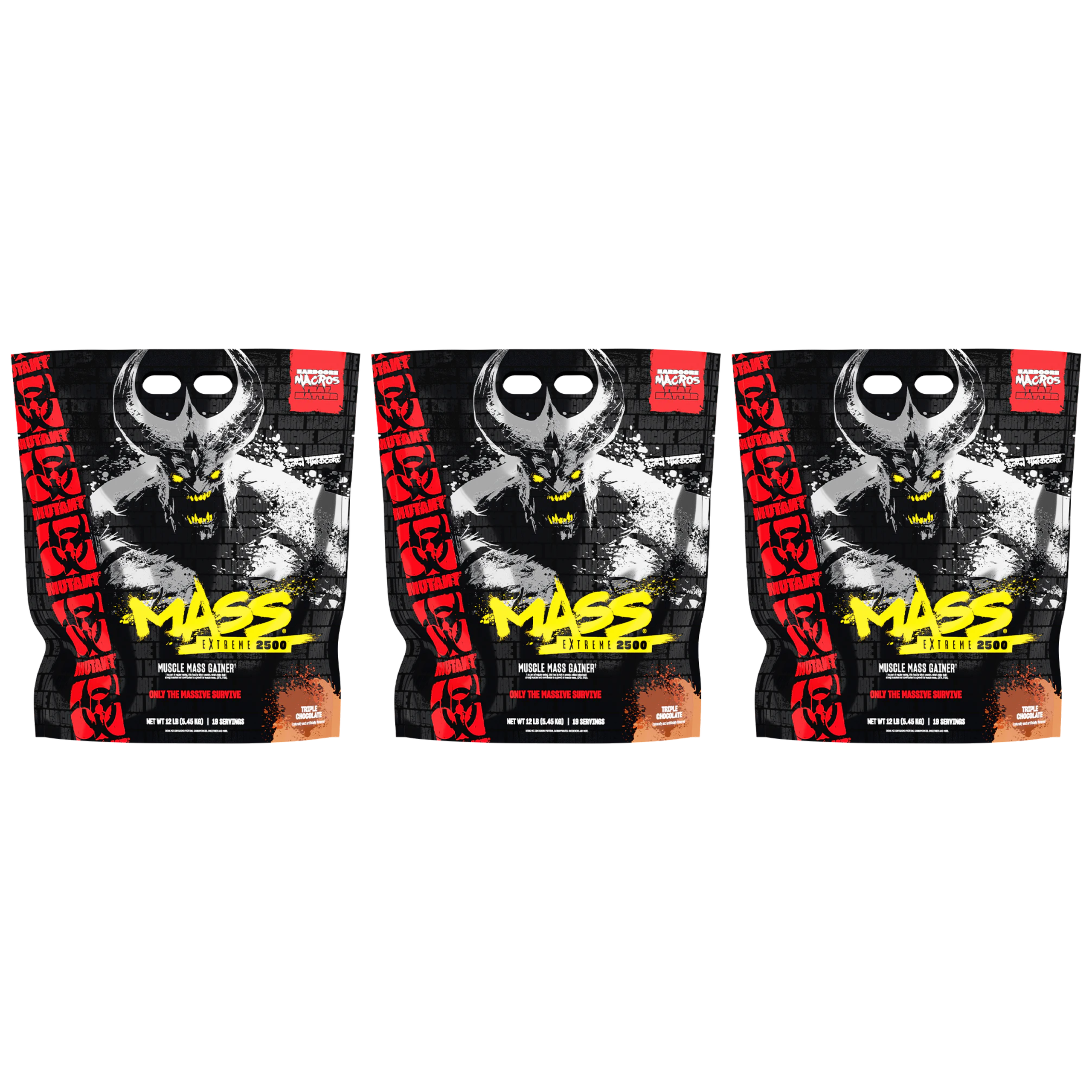 MUTANT Mass XXXtreme - 3x 5450g