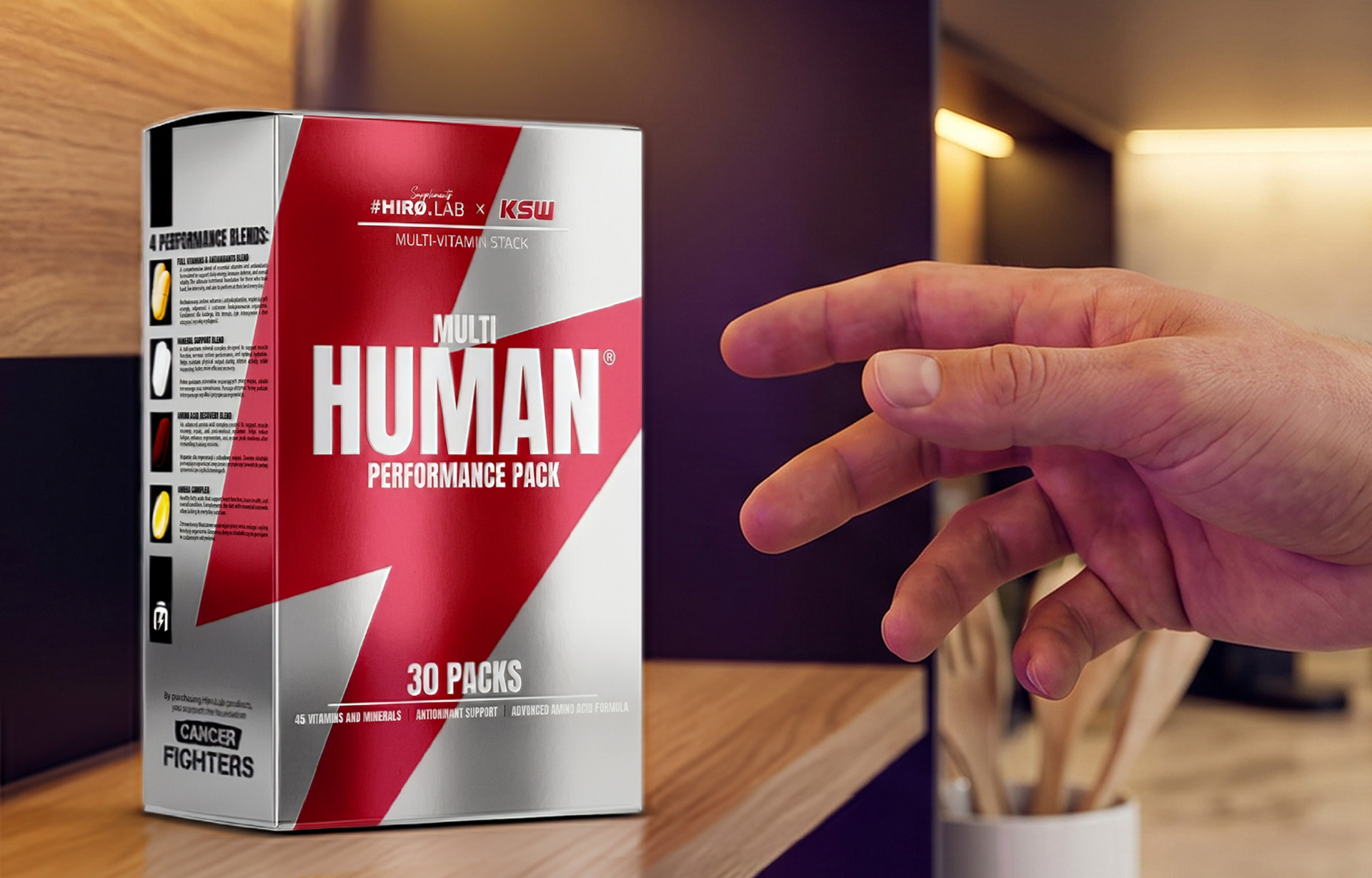 HIRO.LAB x KSW - MultiHuman Performance Pack - 30packs.
