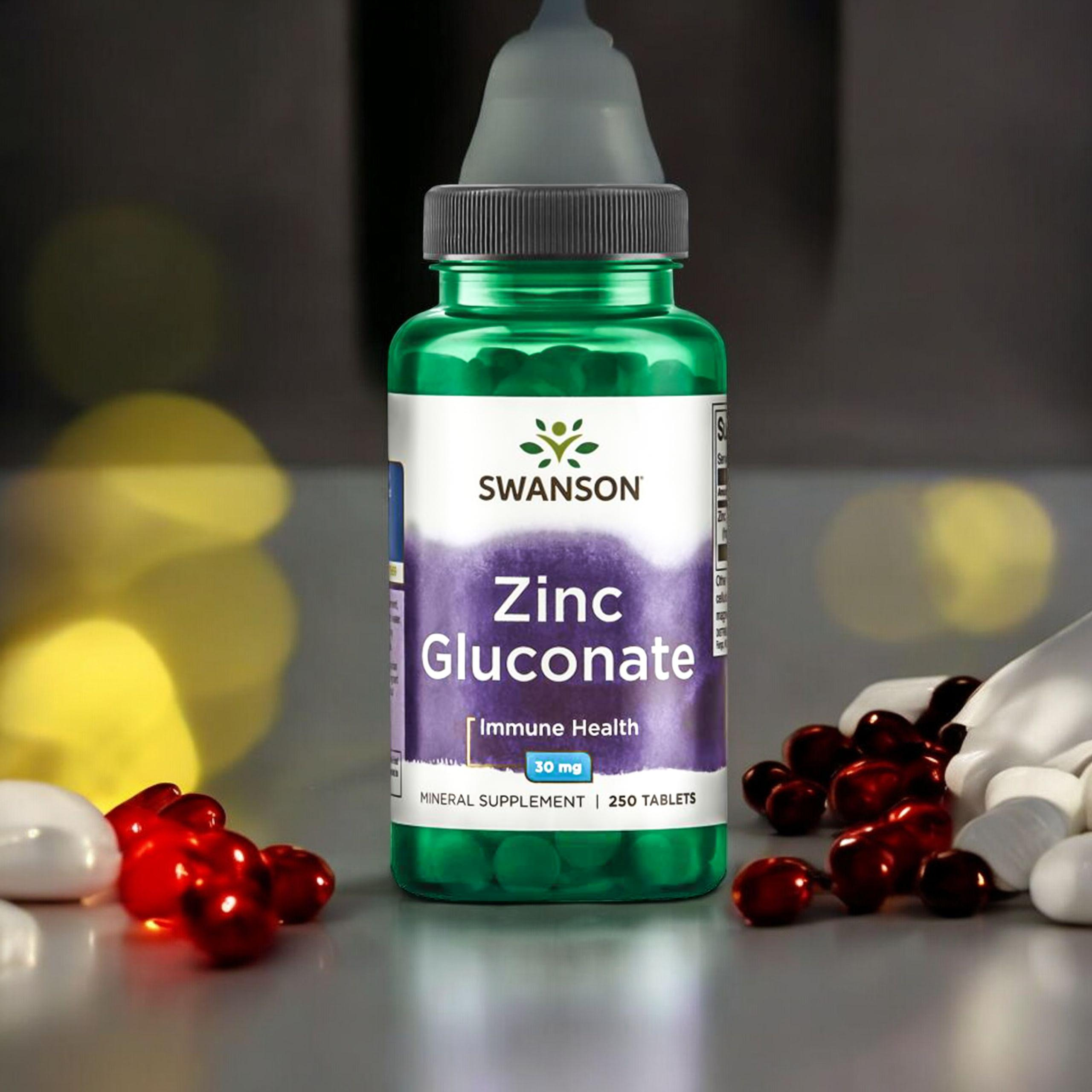 SWANSON Zinc (Gluconate) 30mg - 250tabs