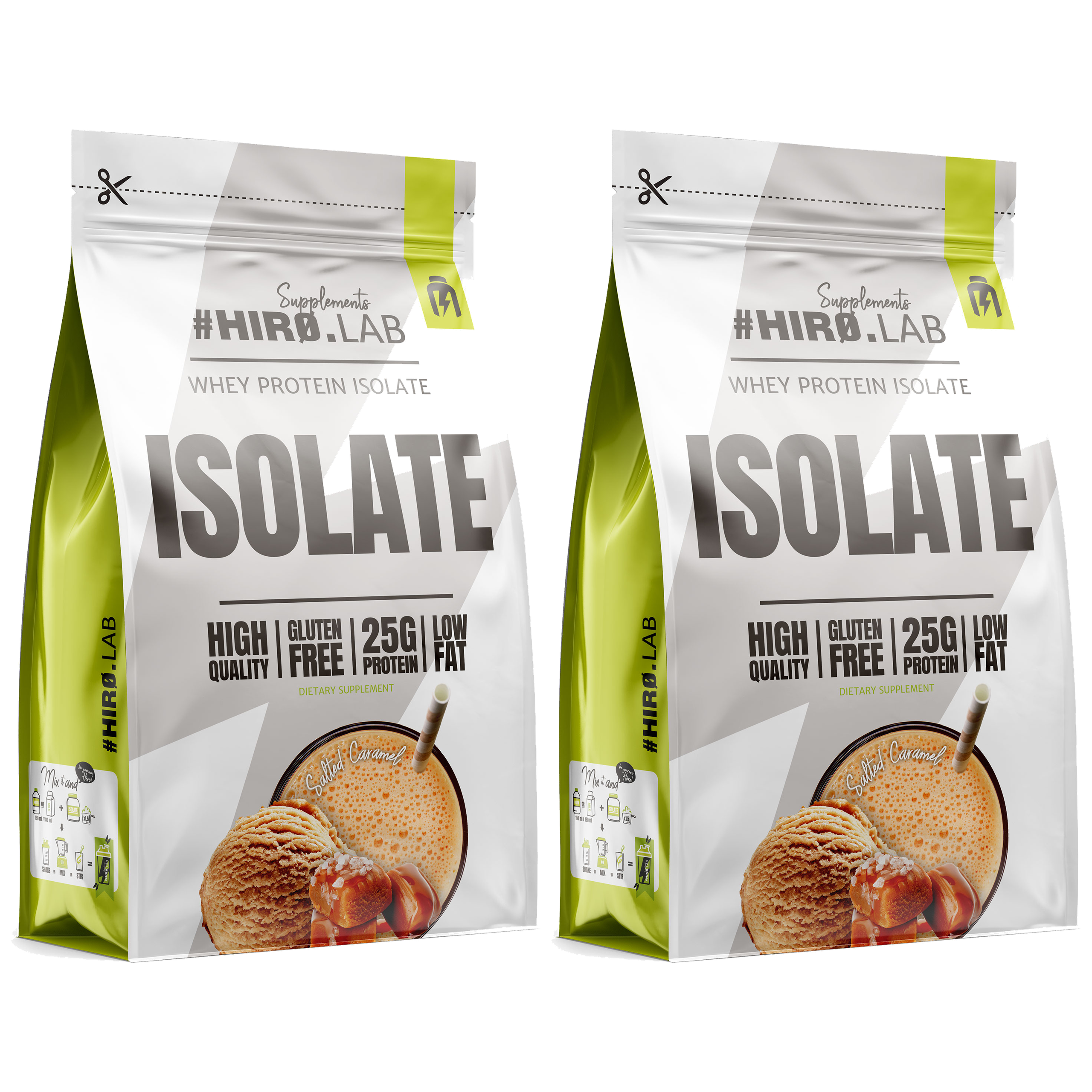 HIRO.LAB Whey Protein Isolate - 2x 700g