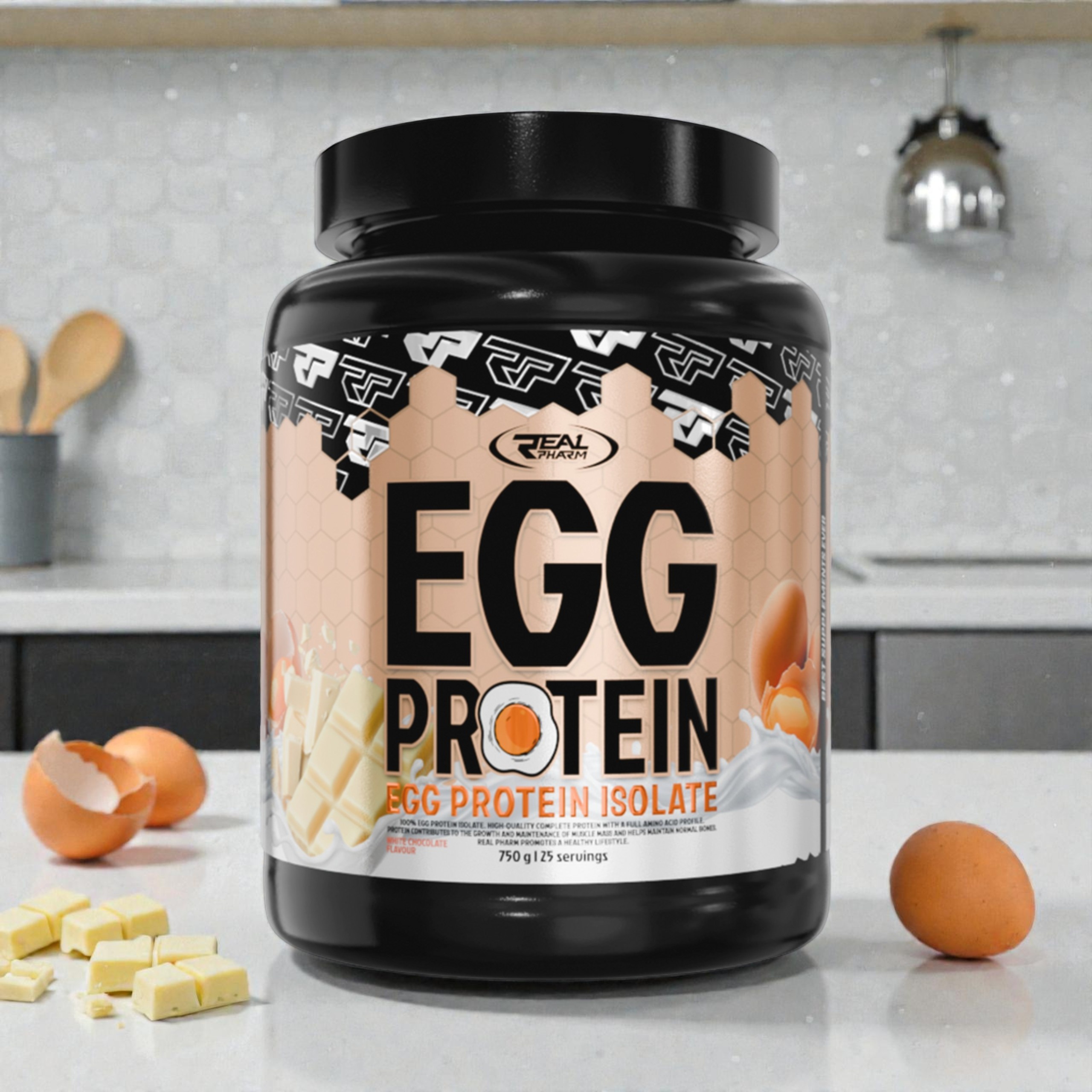 REAL PHARM - Egg Protein Isolate - 2x 750g