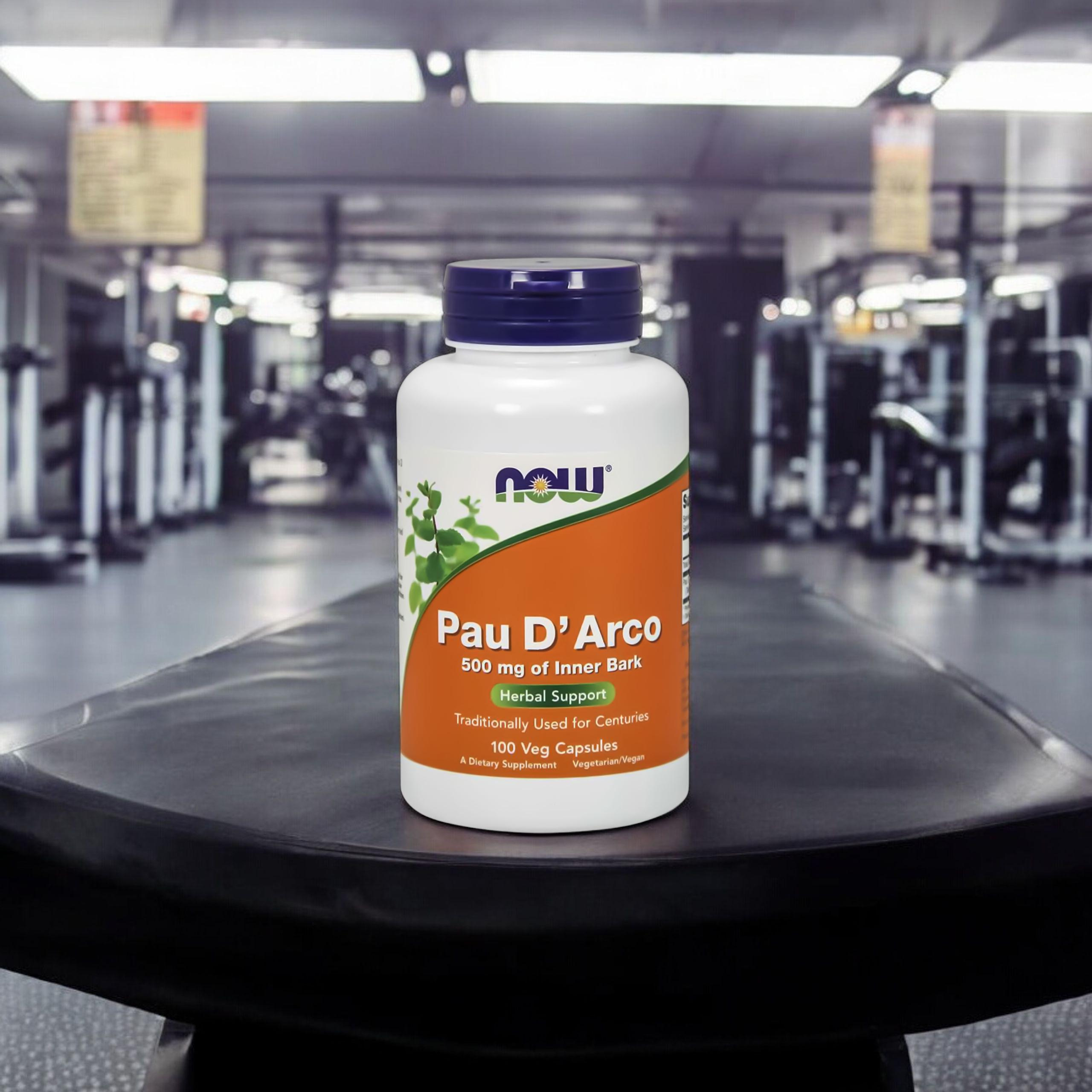 NOW Pau D'Arco 500mg - 2x 100vcaps