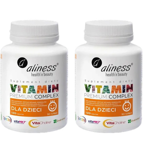 ALINESS - Vitamin Complex dla dzieci - 2x 120tabs.