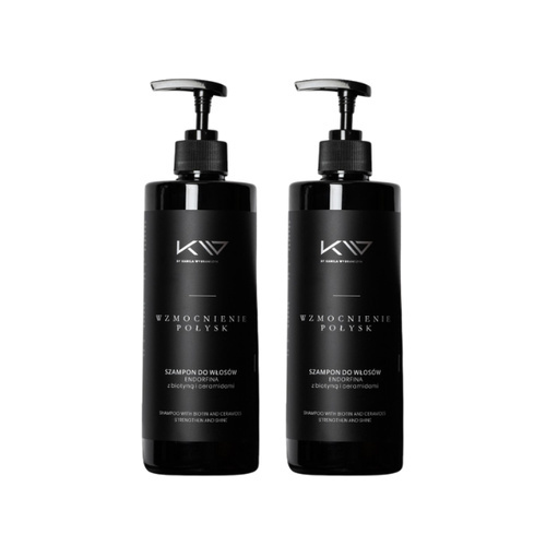 KAMILA WYBRAŃCZYK - Szampon do Włosów Wzmocnienie i Połysk - 2x 500ml