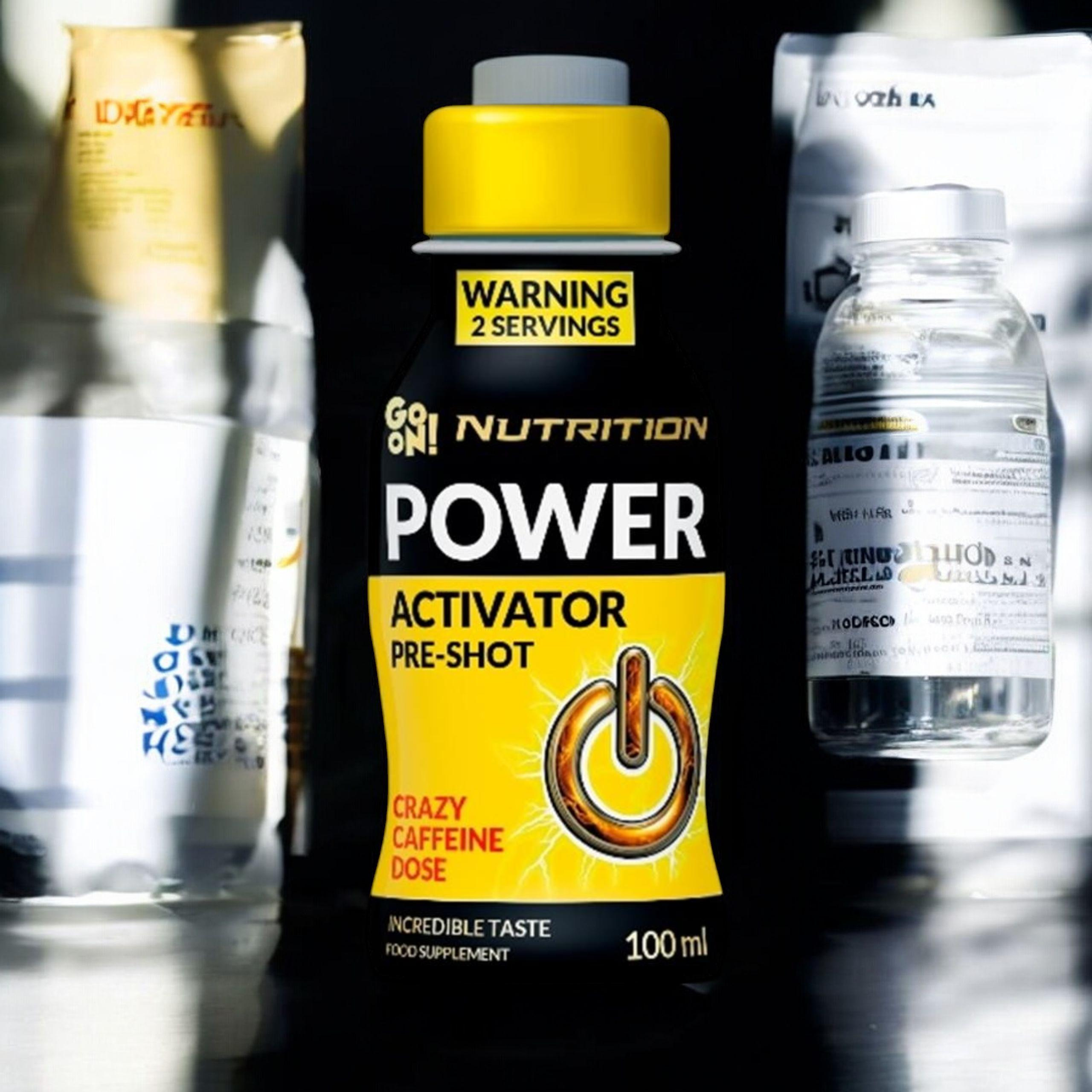 Go On Power Activator Shot - 2x 100ml - Fruit Punch