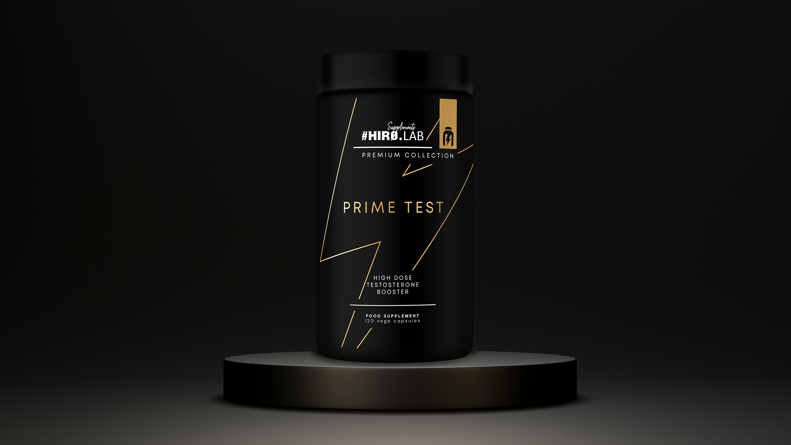HIRO.LAB Prime Test - 2x 120vcaps.