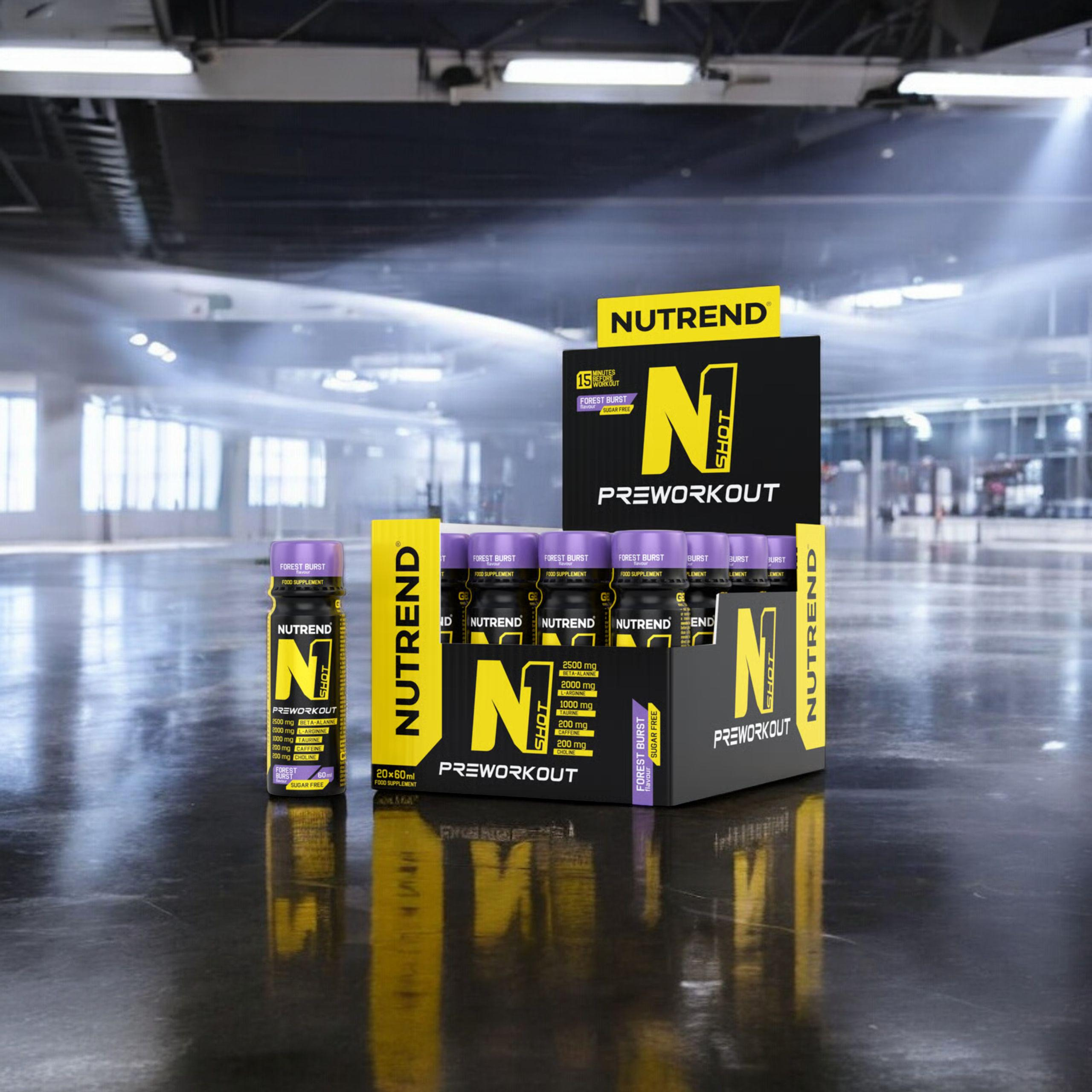 NUTREND - Shot PreWorkout - 20x 3x 60ml