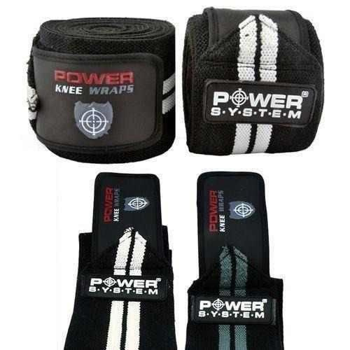 POWER SYSTEM Taśma - Knee Wraps - 2x 200cm