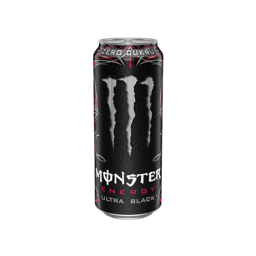 NAPOJE - Energy Ultra Black - 2x 500ml