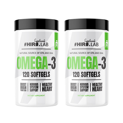 HIRO.LAB Omega 3 EPA 330mg DHA 220mg - 2x 120softgels