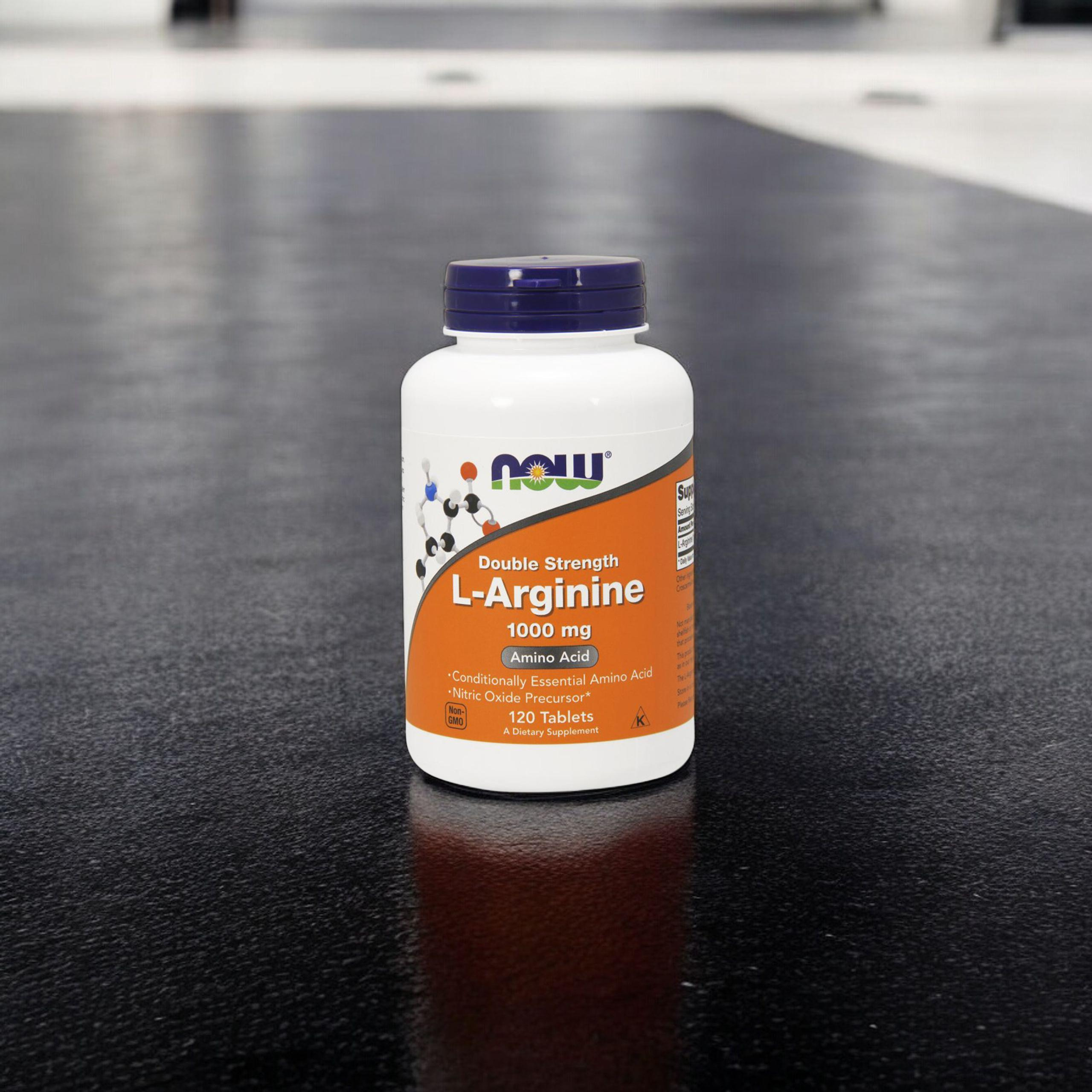 NOW L-Arginine 1000mg - 120tabs