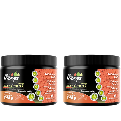 ALINESS - ALL Hydrate Elektolity + B Complex Methyl - 2x 345g