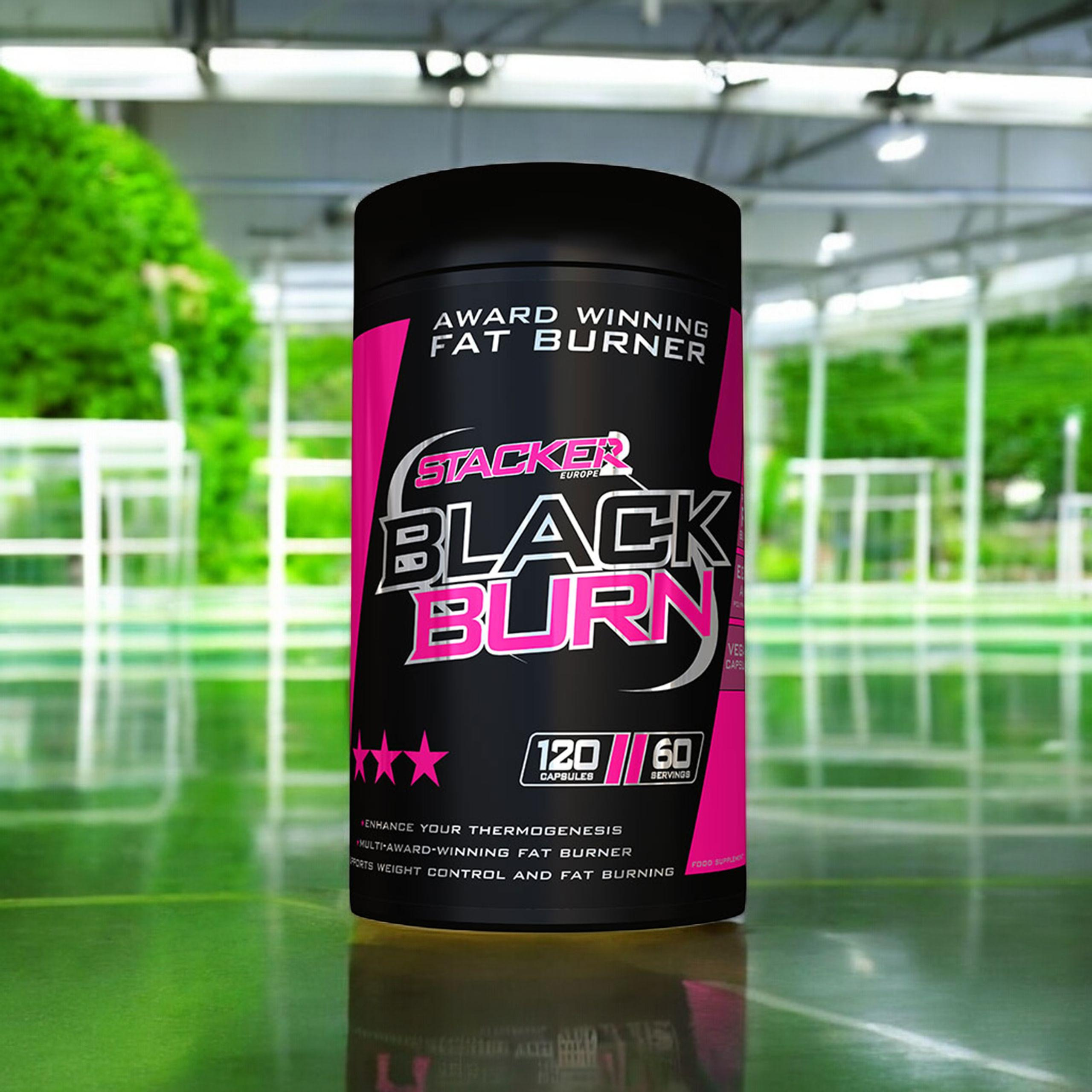 STACKER2 Black Burn - 3x 120caps.