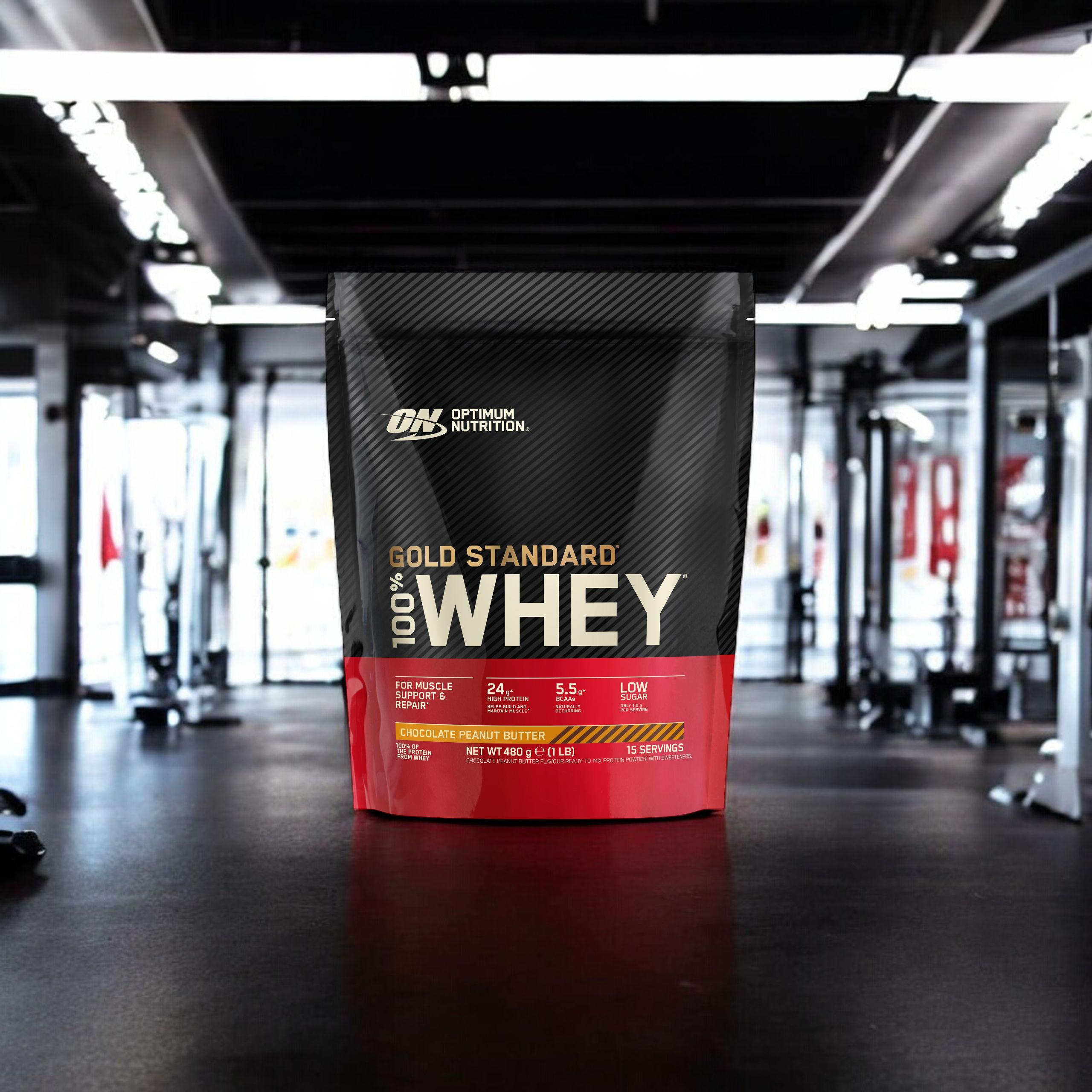 OPTIMUM NUTRITION Whey Gold Standard Bag - 2x 480g