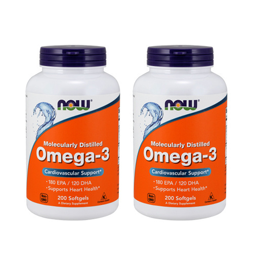 NOW Omega-3 - 2x 200softgels