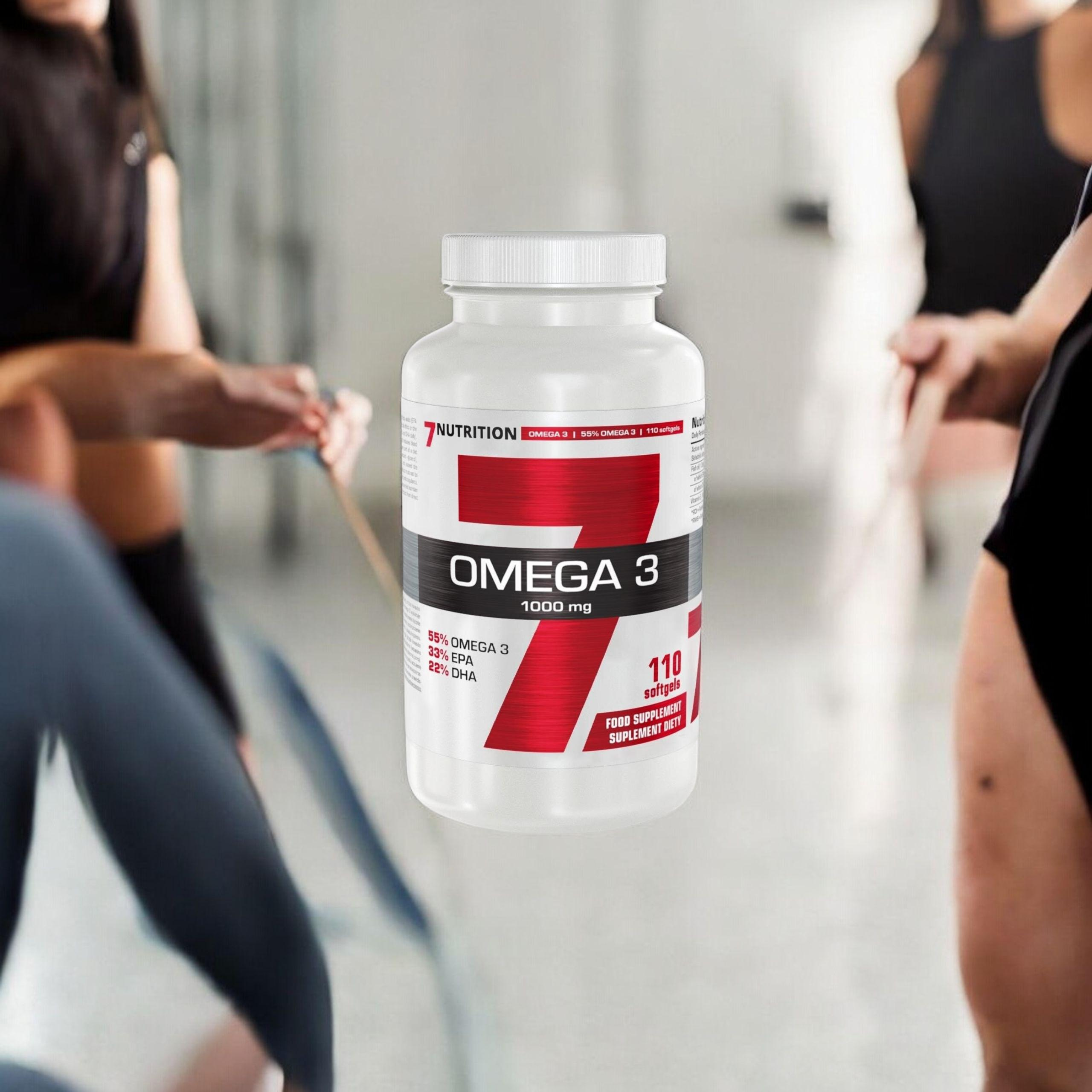 7 NUTRITION - Omega 3 1000mg - 3x 110caps.