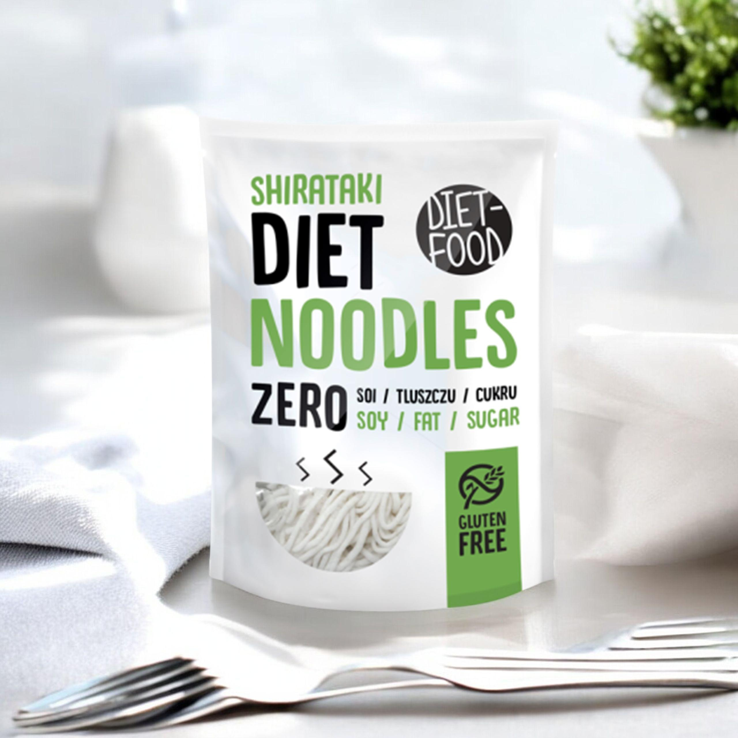 DIET FOOD Diet Noodles - 200g - Makaron Konjac