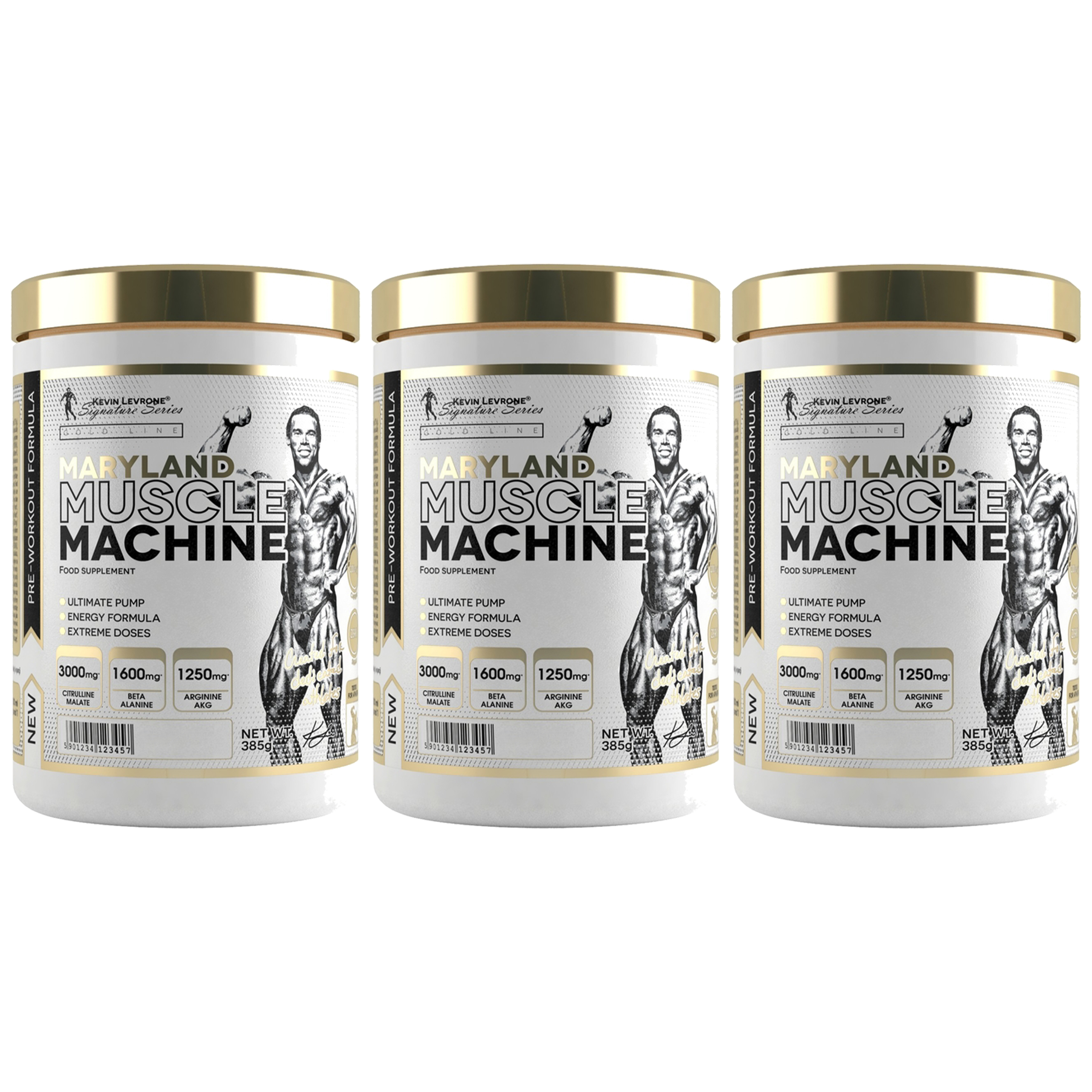 Kevin Levrone Maryland Muscle Machine - 3x 385g