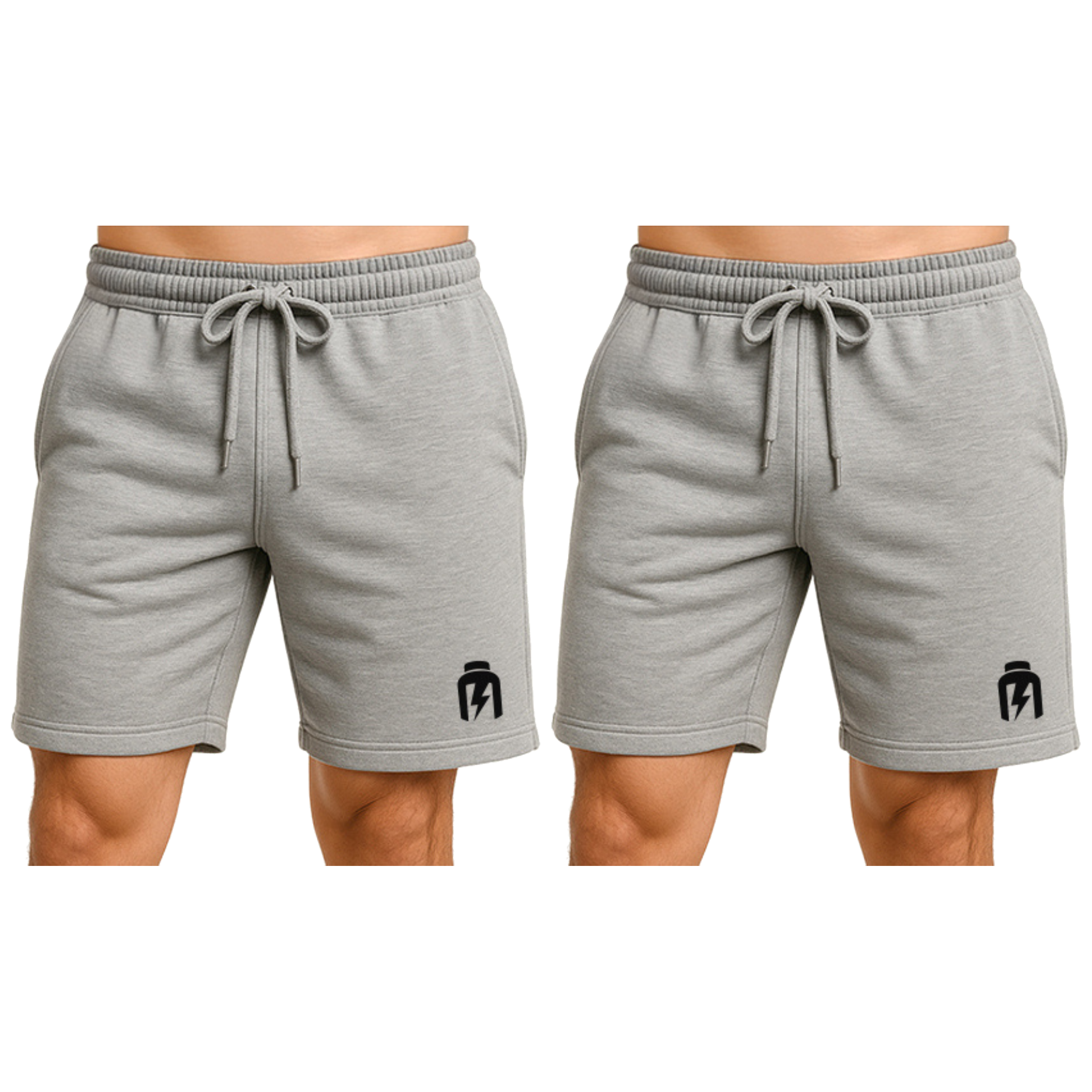 Hiro.Lab Light Grey Shorts — zestaw 2x