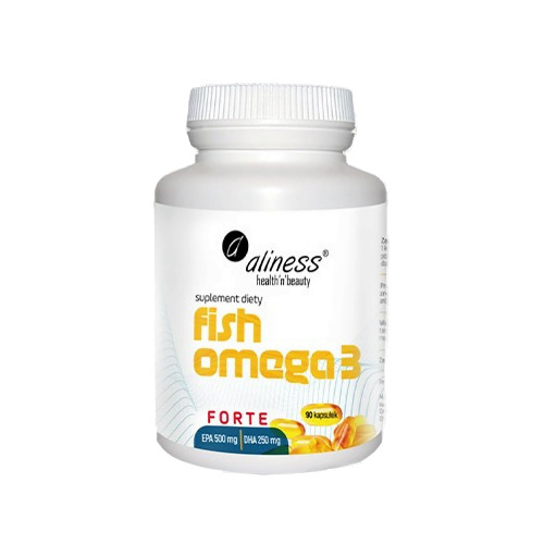 ALINESS Fish Omega 3 Forte EPA 500mg DHA 250mg - 90caps.