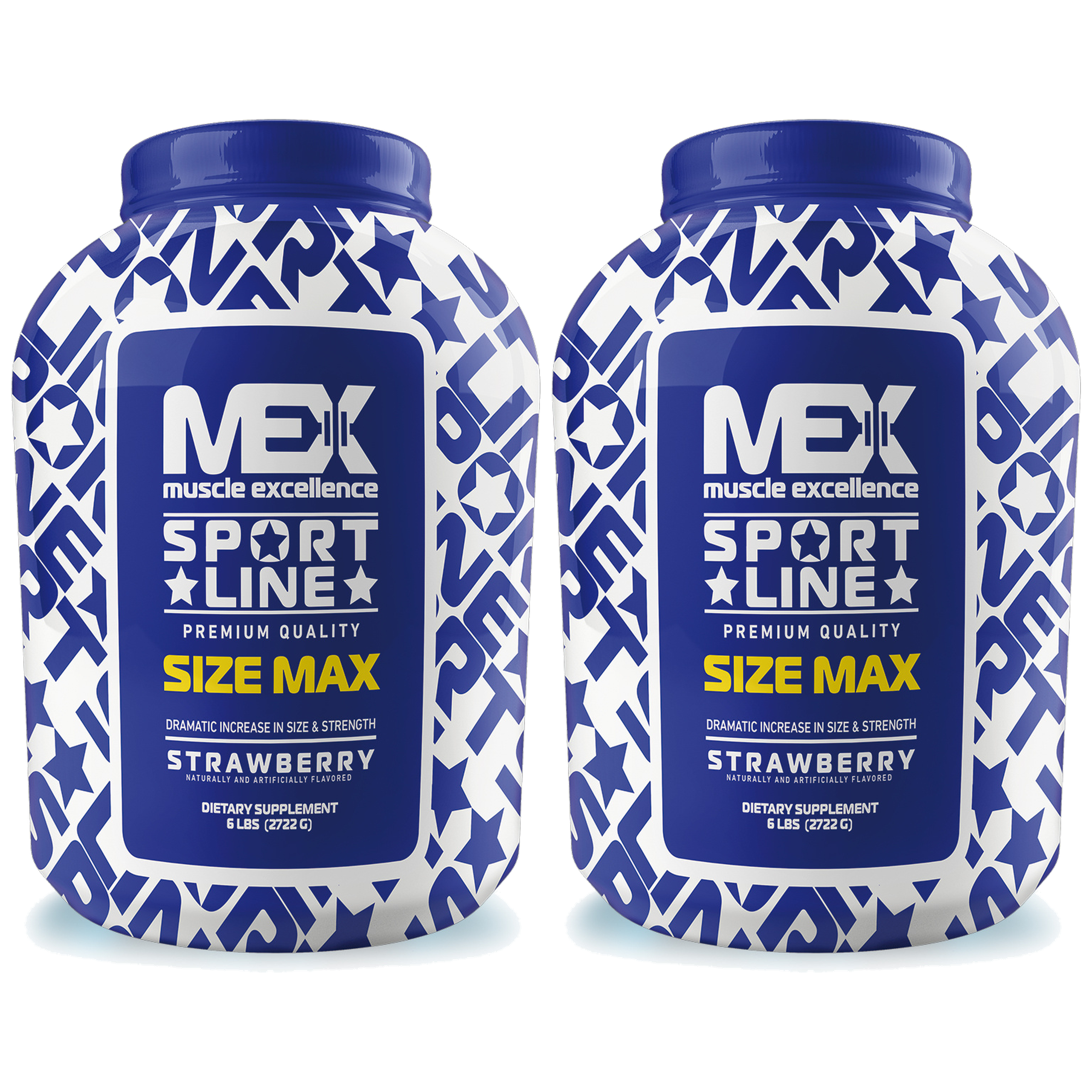 MEX NUTRITION - Size Max - 2x 2720g